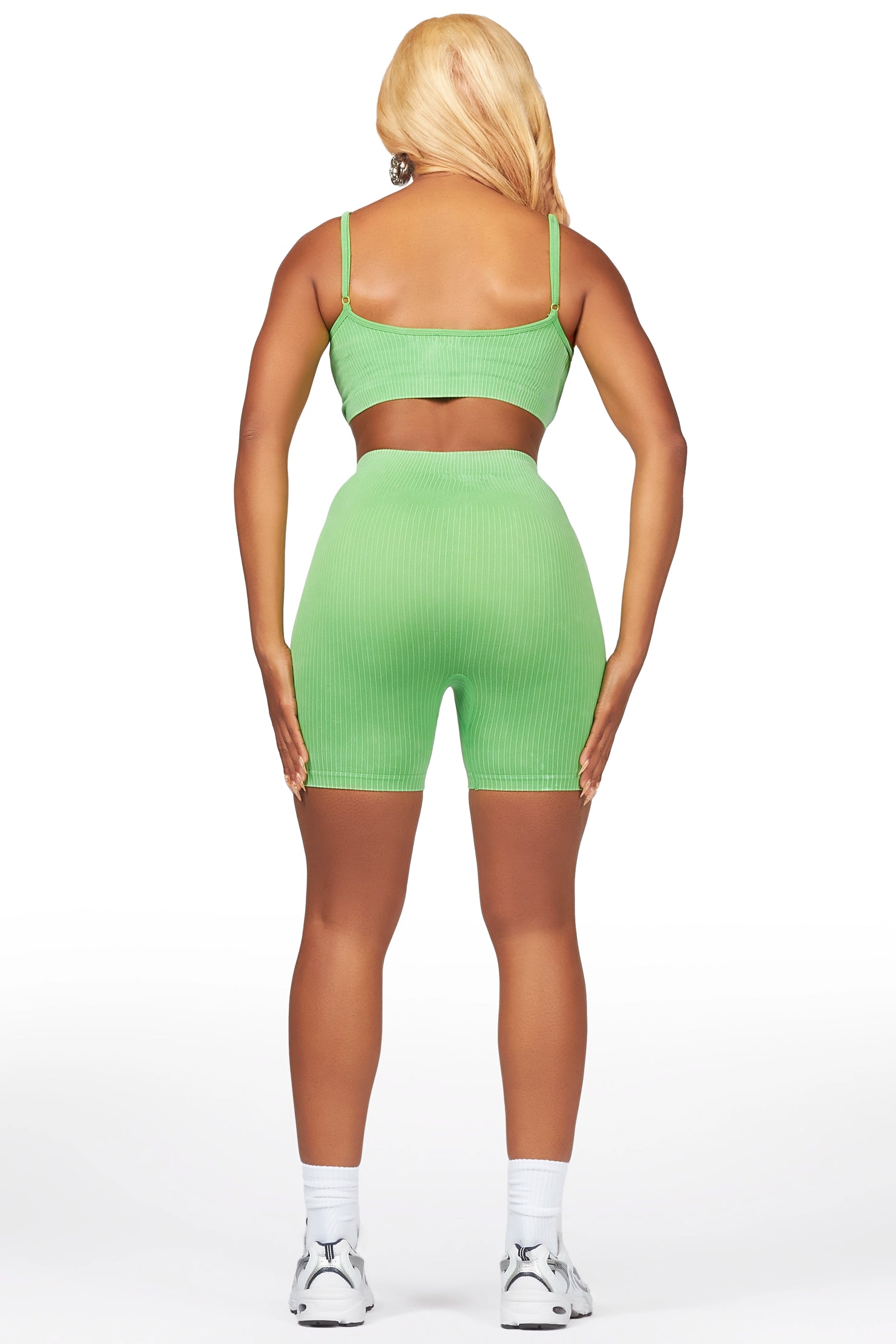 Sharifa Green Active Short Set