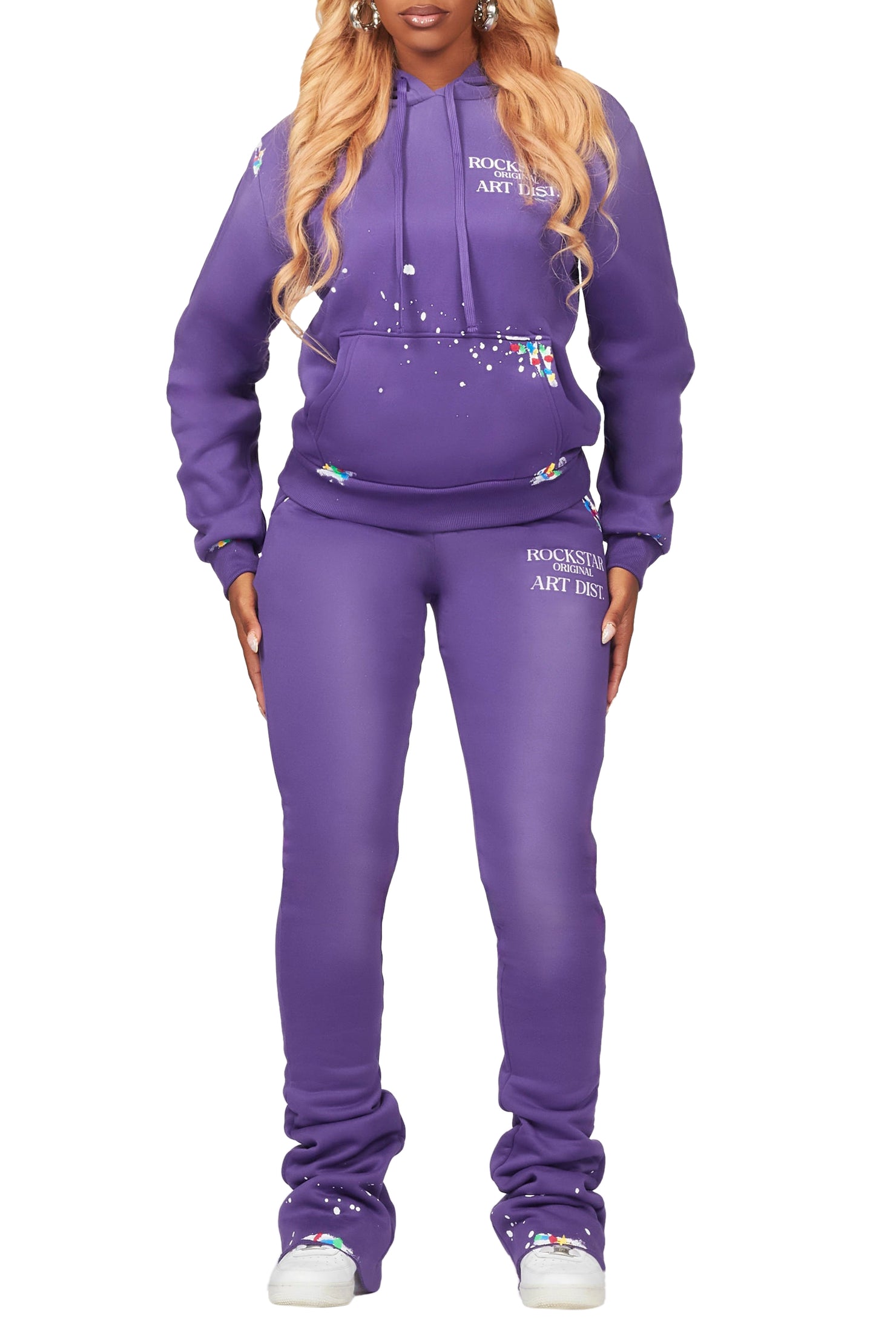 Nevaeh Purple Super Stacked Trackset