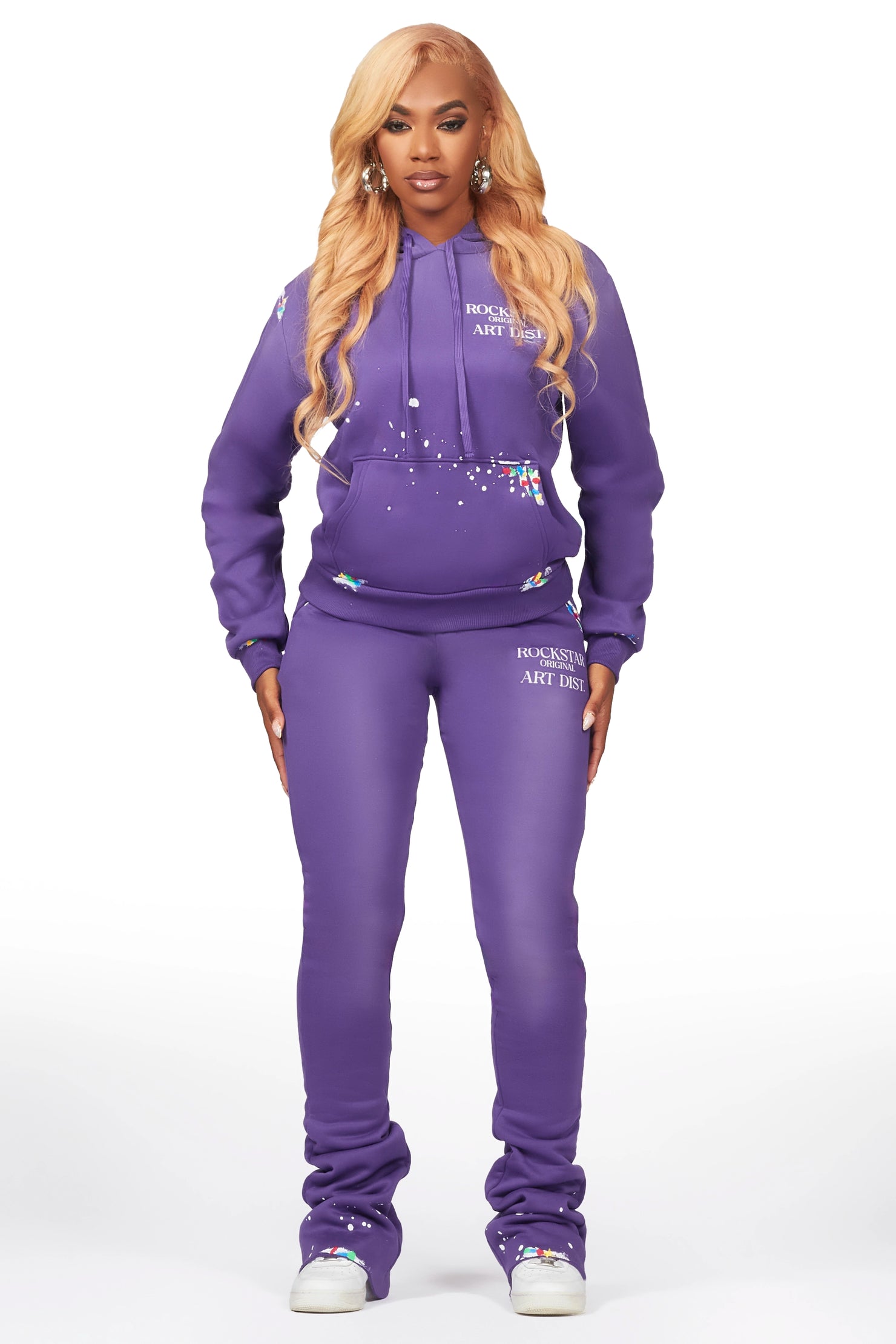 Nevaeh Purple Super Stacked Trackset