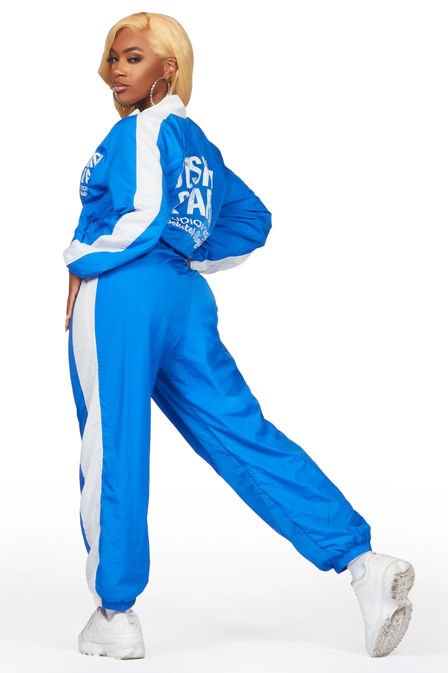 Lamanda Royal Blue Baggy Lightweight Trackset