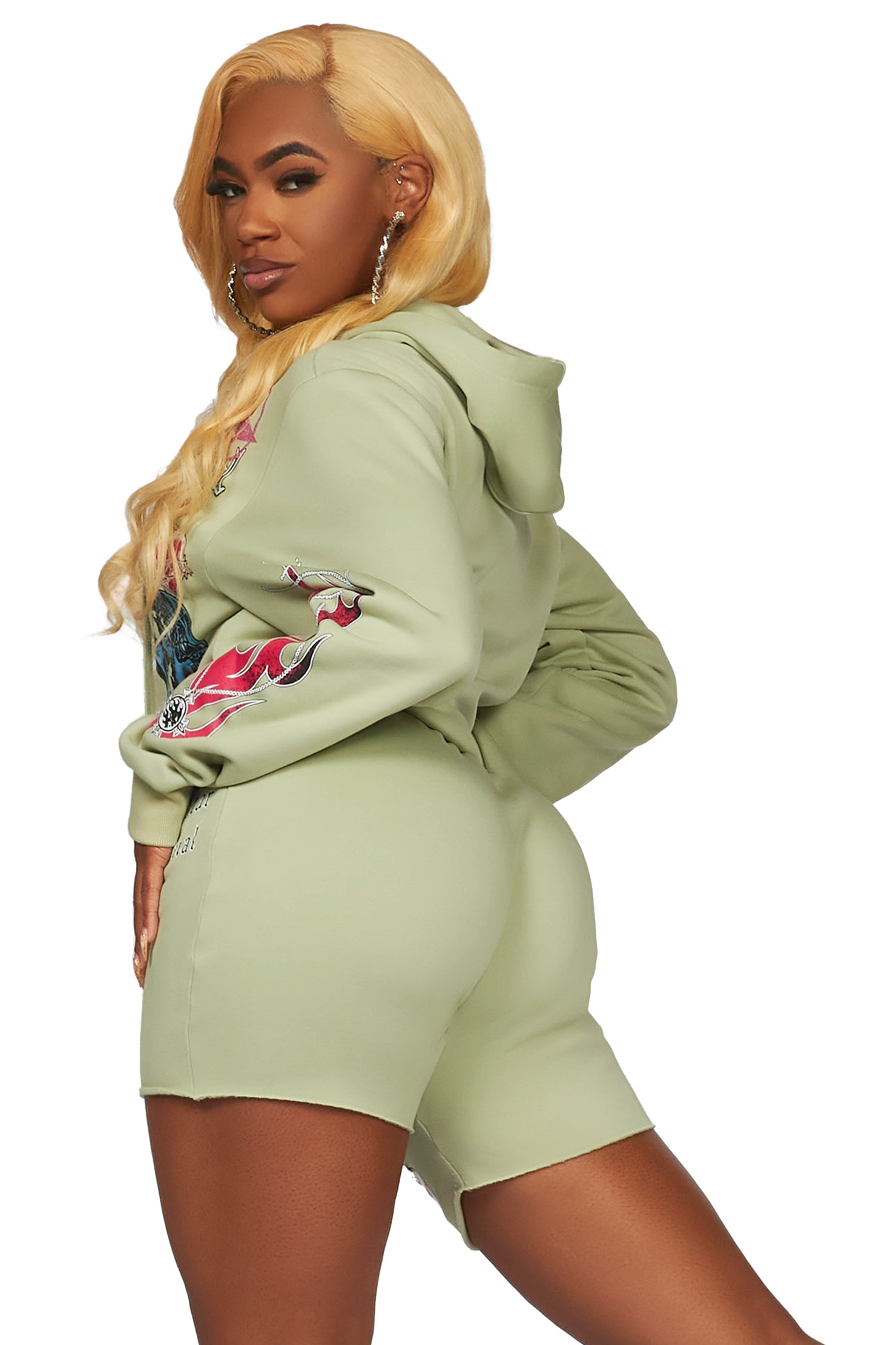 Dazarene Sage Short Set