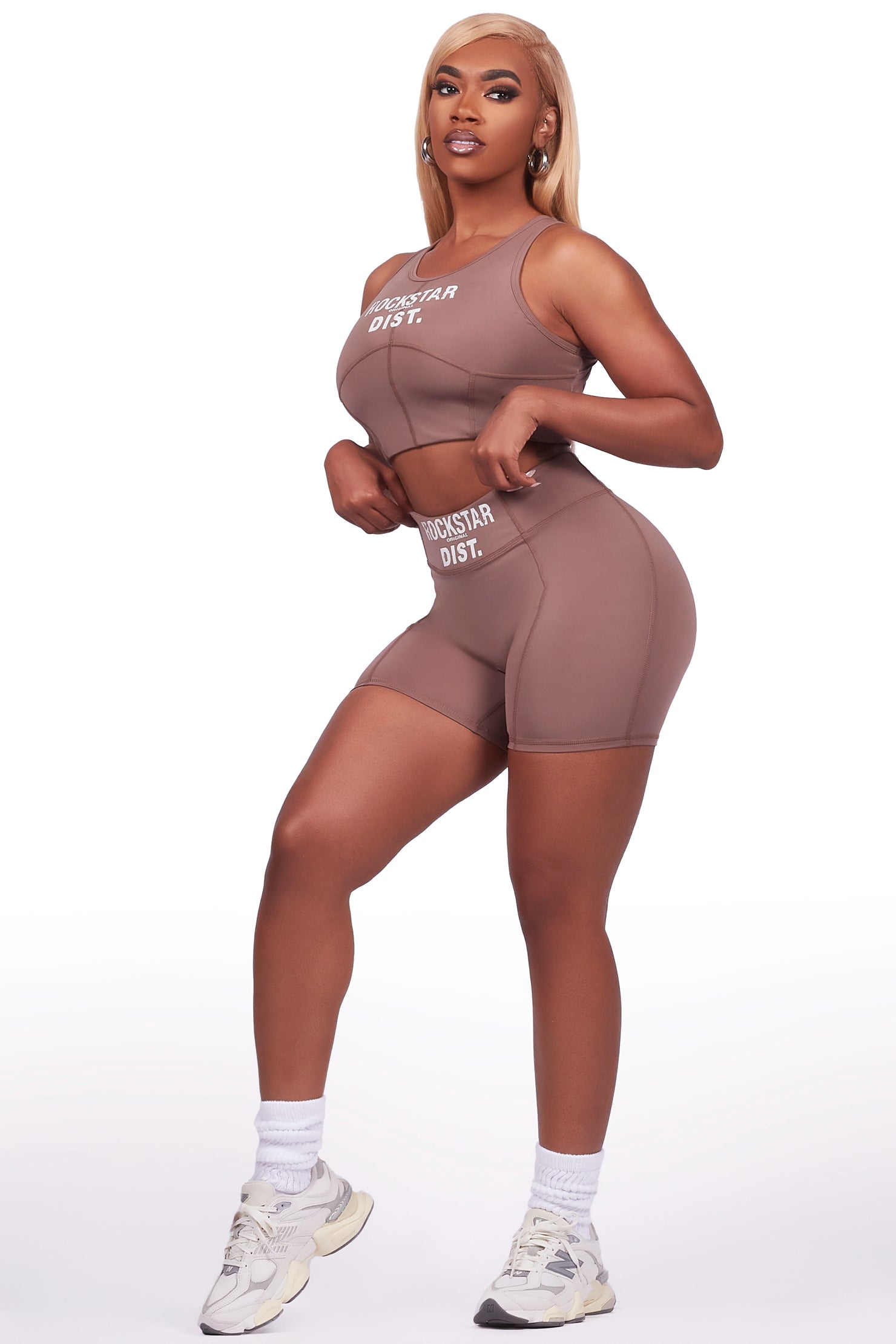 Teonka Mocha Bike Short Set