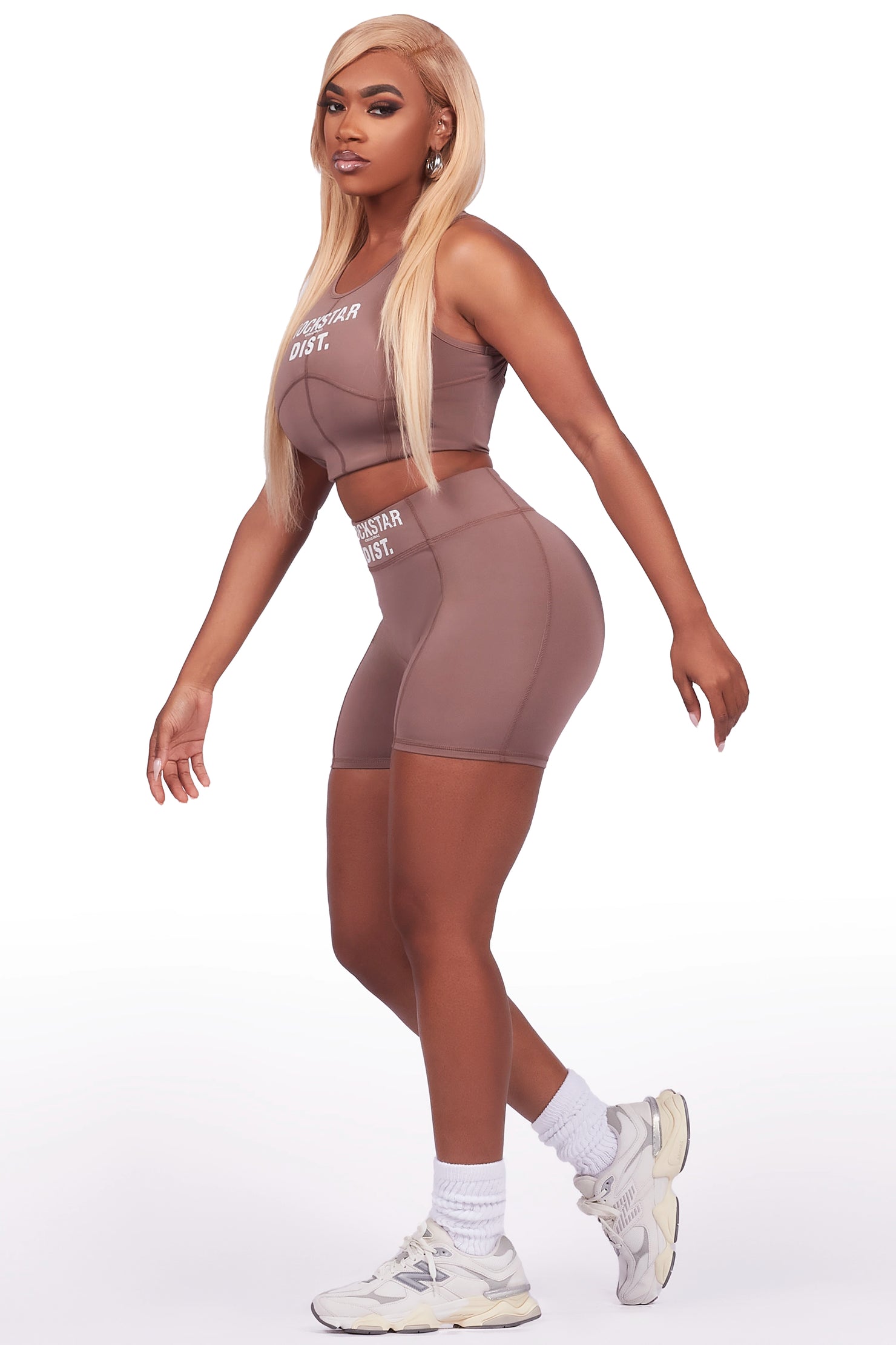 Teonka Mocha Bike Short Set