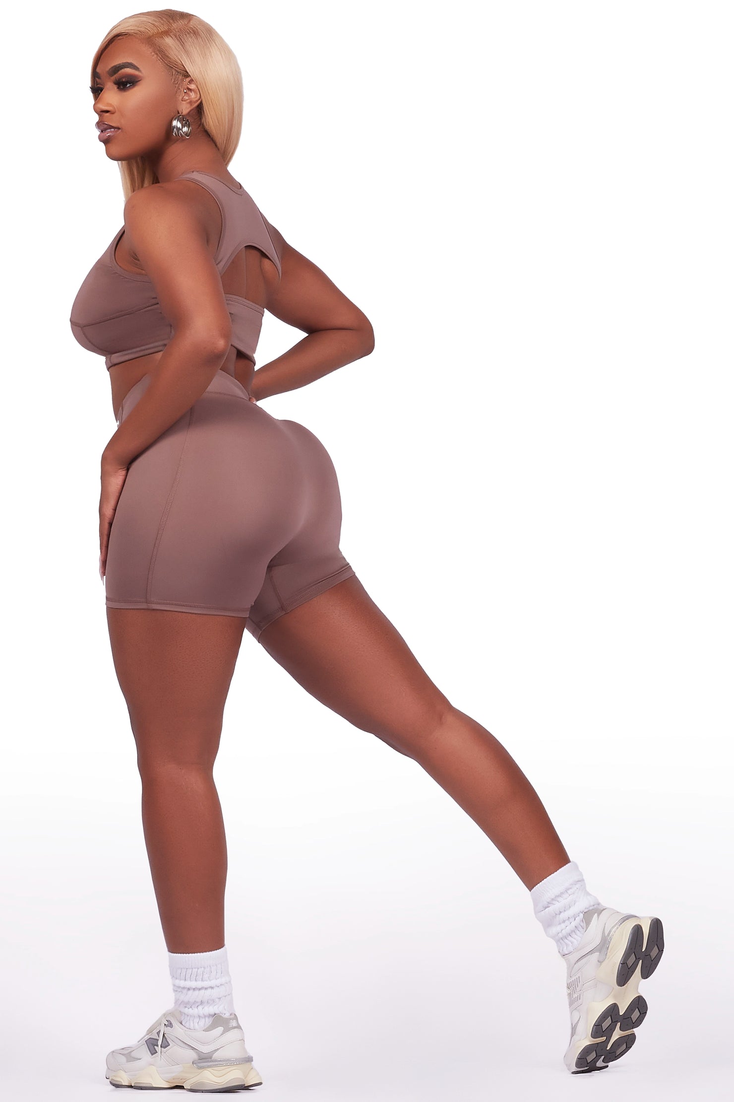 Teonka Mocha Bike Short Set