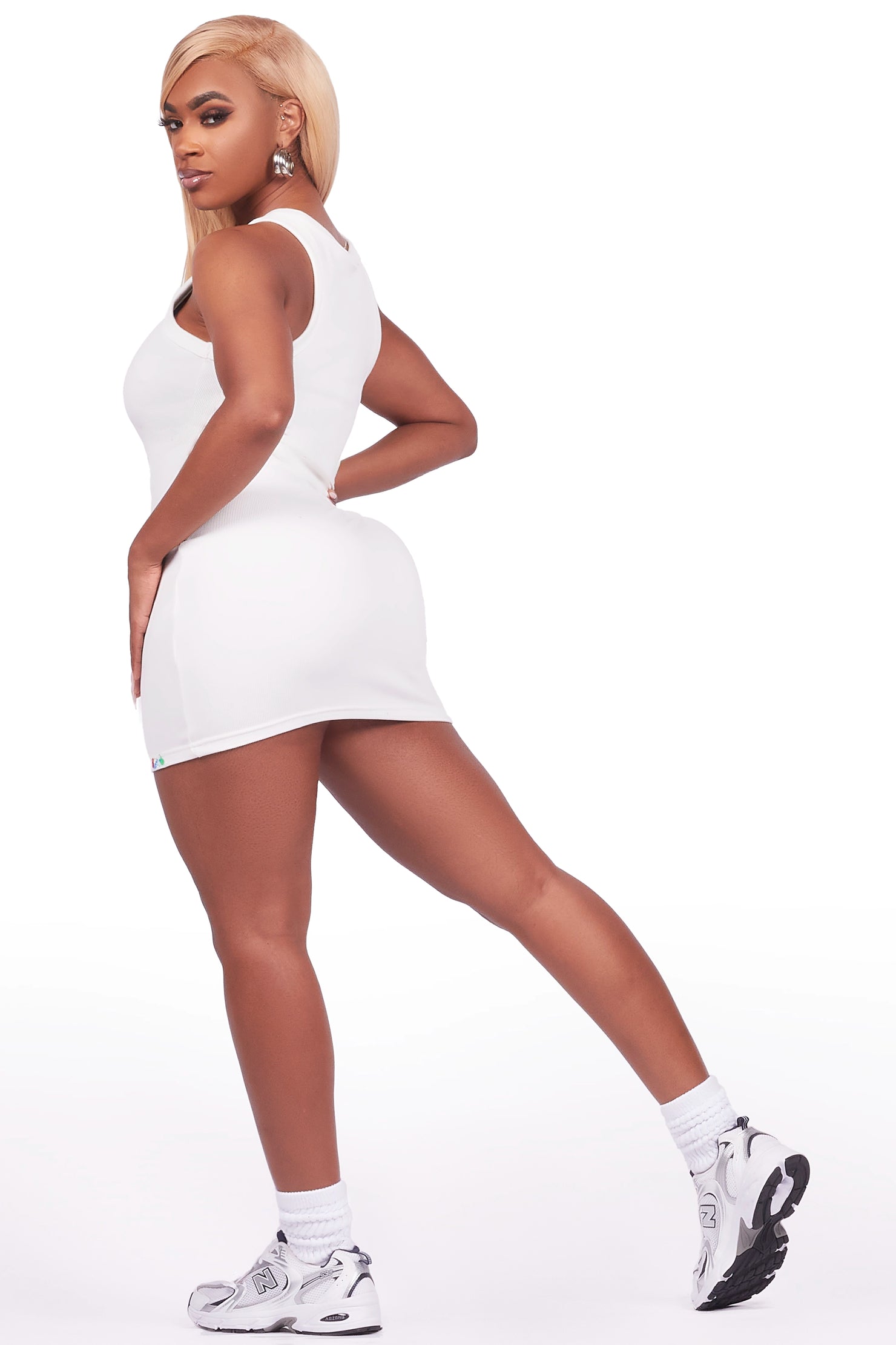 Candica White Mini Dress