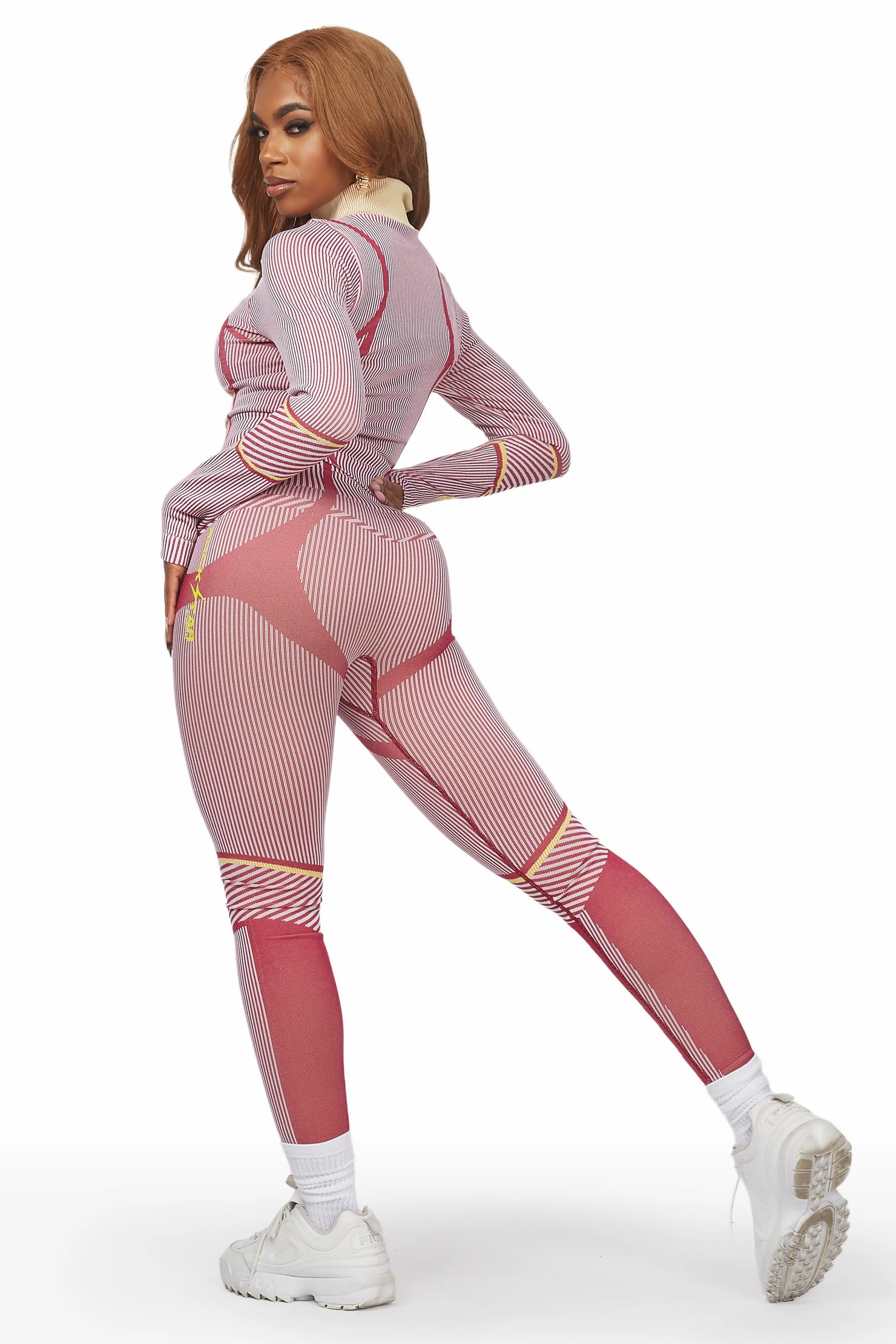 Melloyne Burgundy Active Set