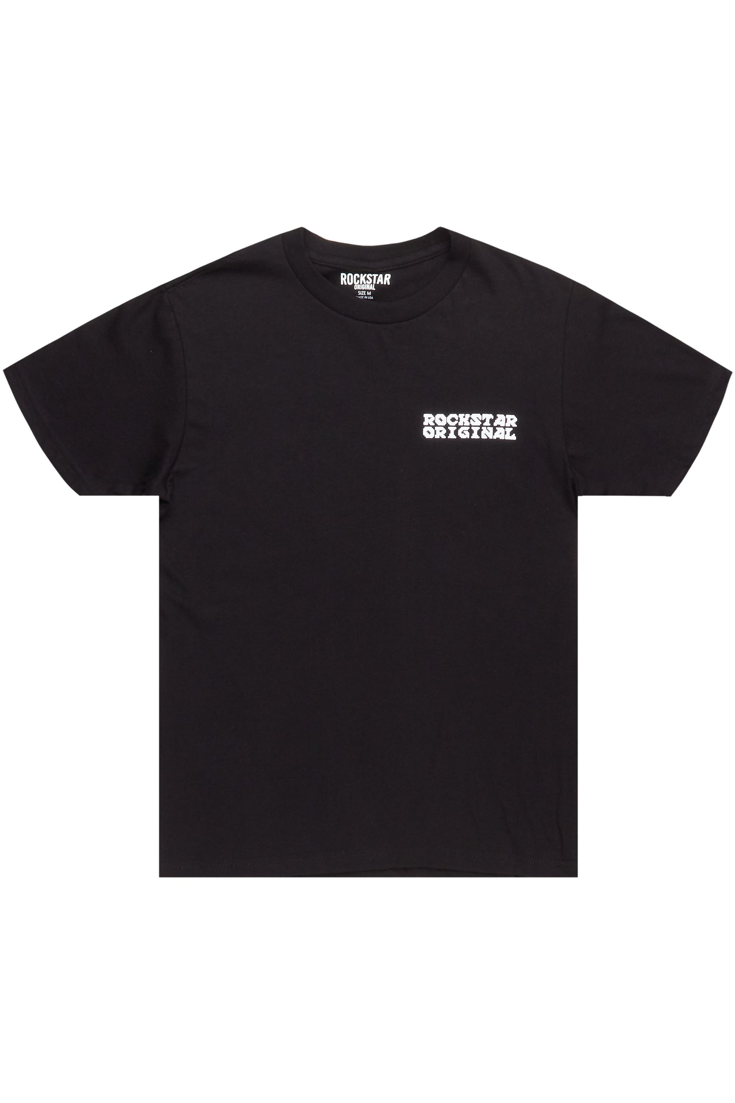 Mizzeree Black Graphic T-Shirt