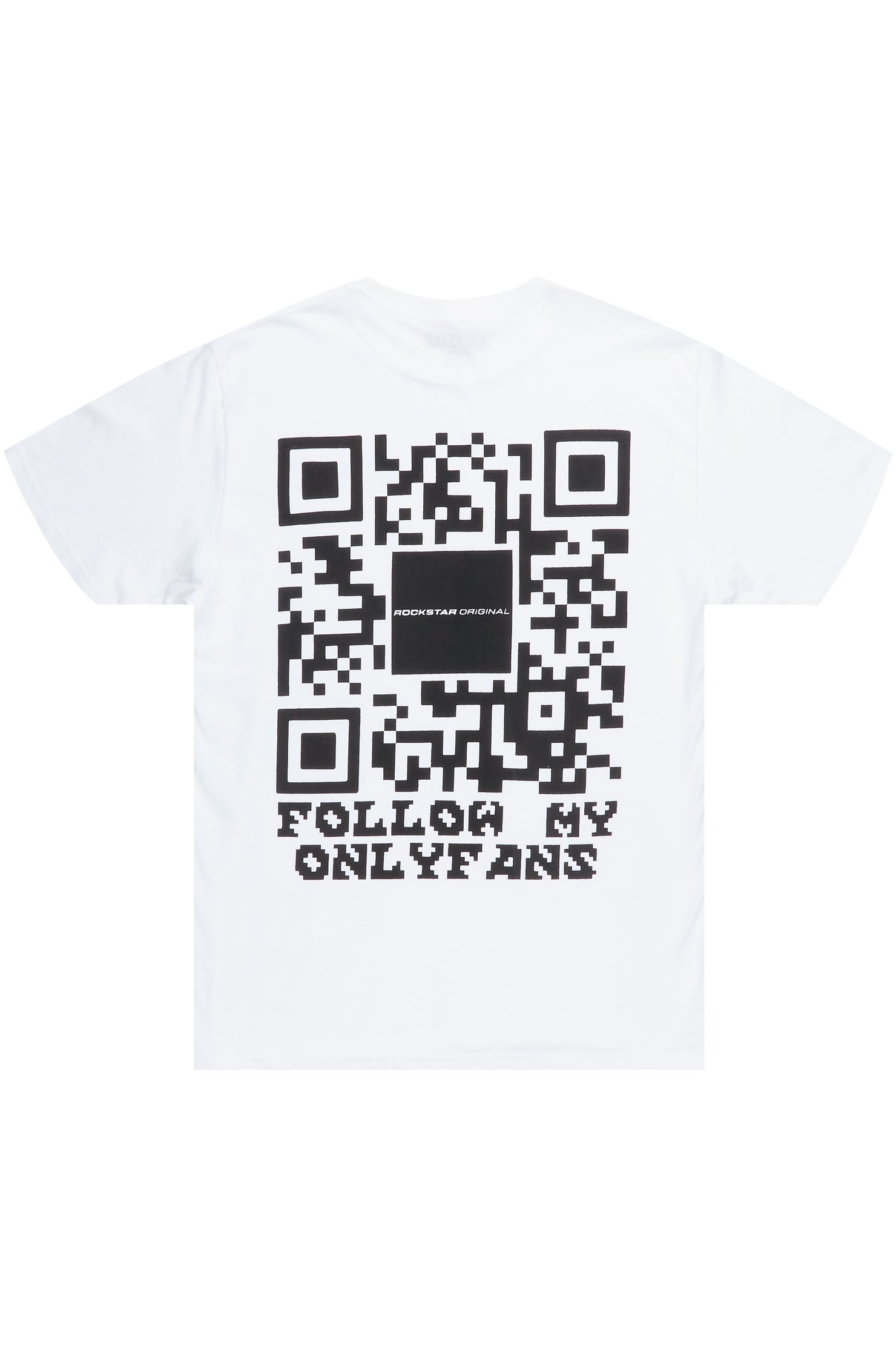Mizzeree White Graphic T-Shirt