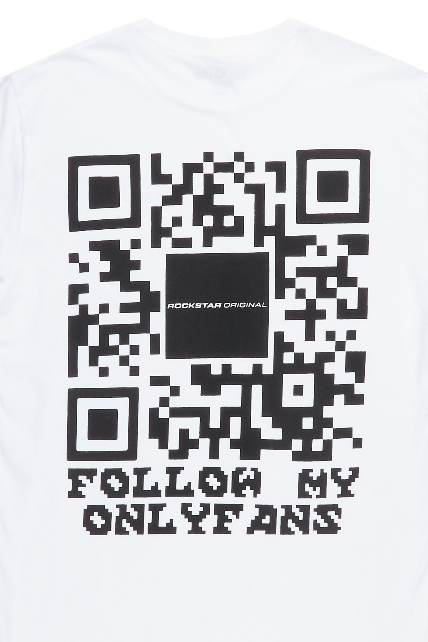 Mizzeree White Graphic T-Shirt