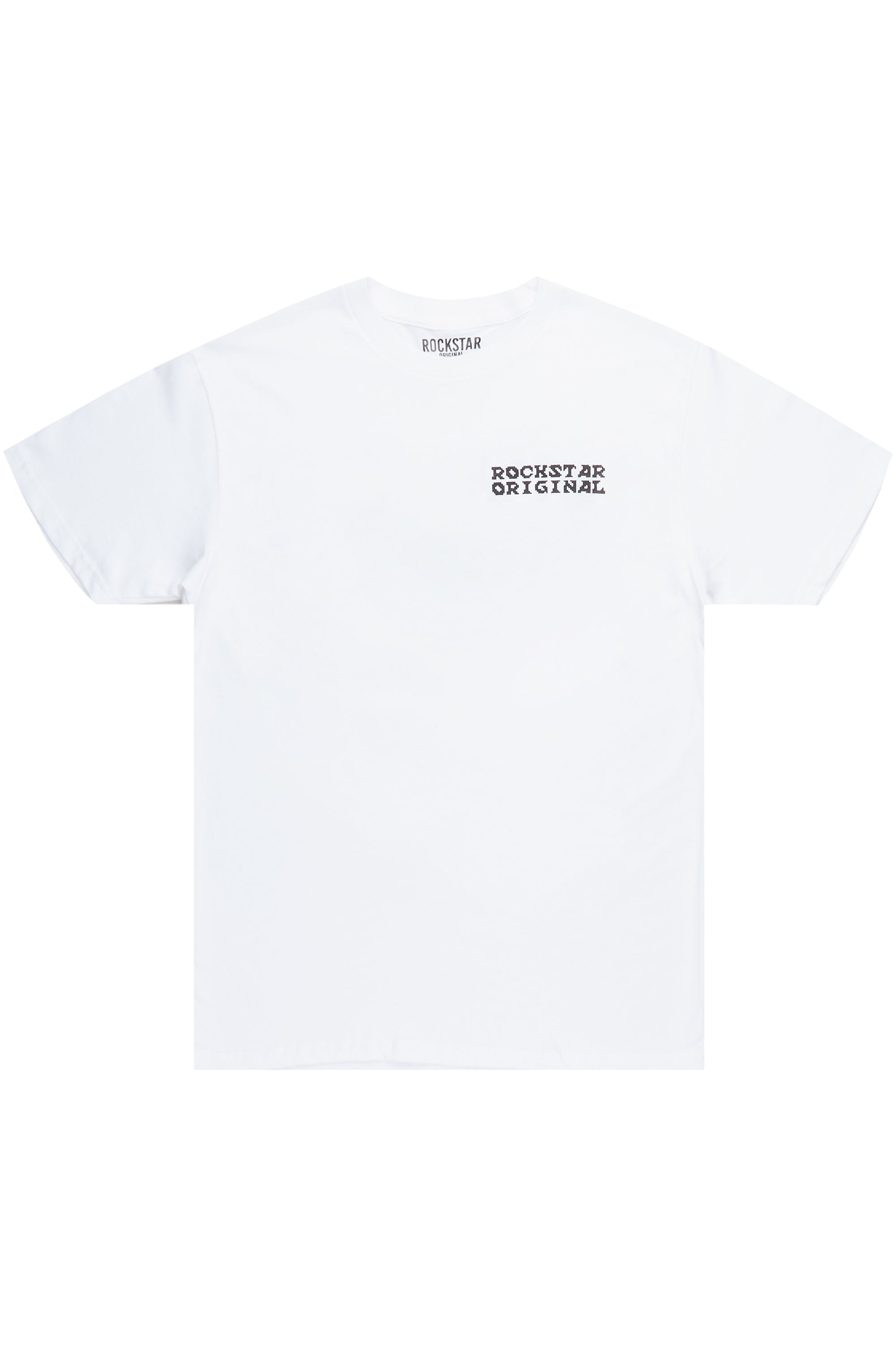 Mizzeree White Graphic T-Shirt