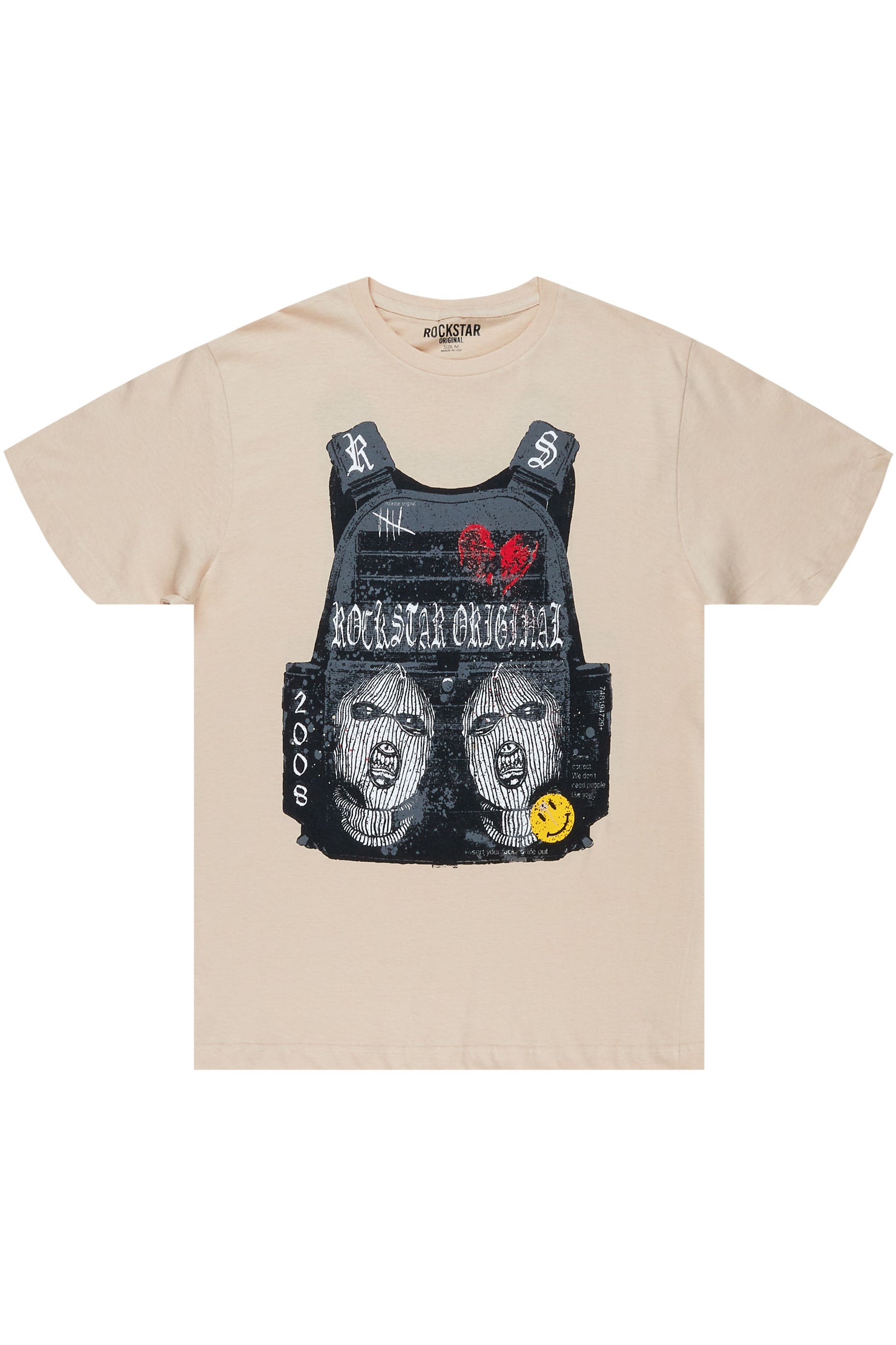 Mobbin Cream Graphic T-Shirt