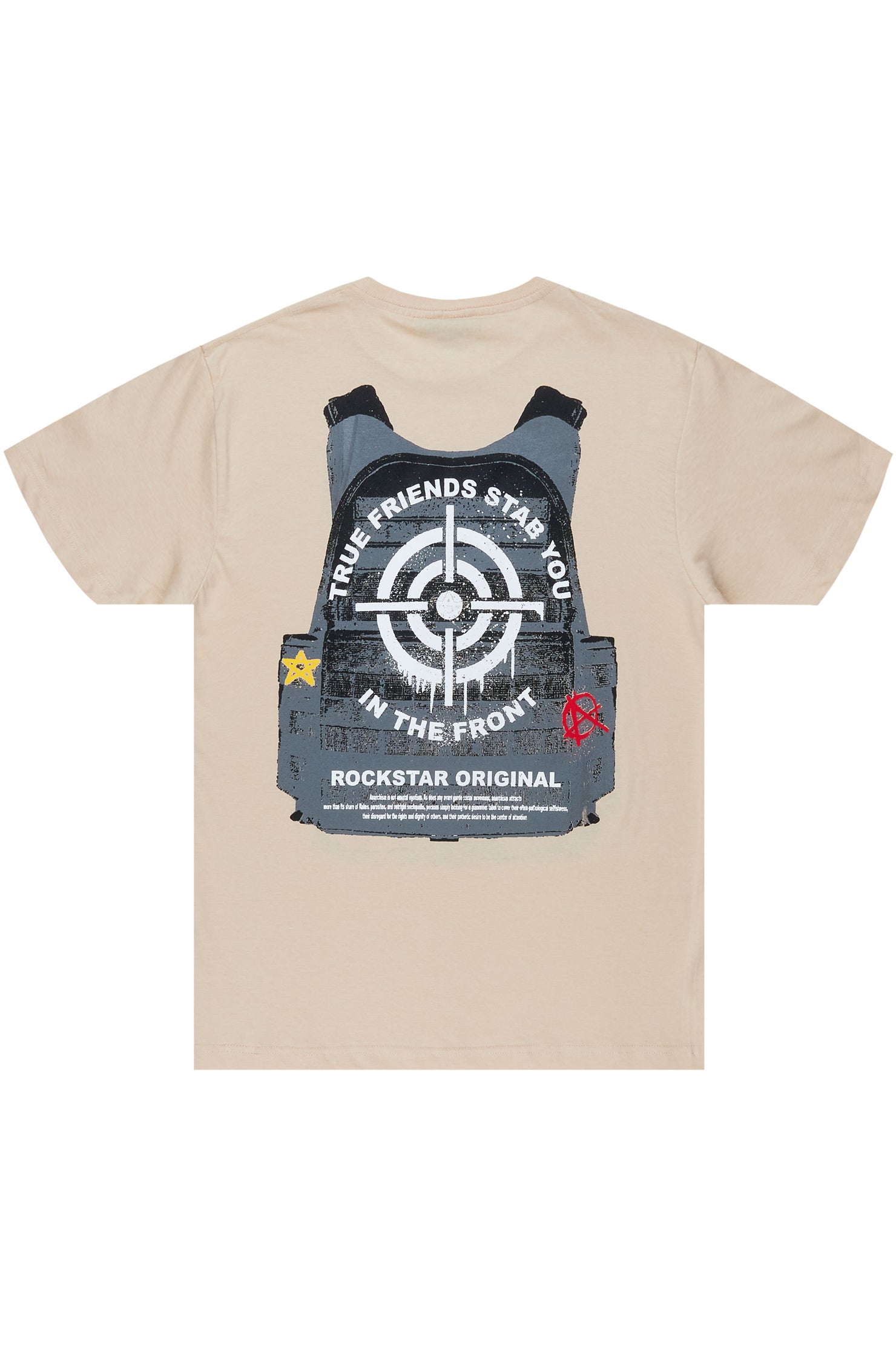 Mobbin Cream Graphic T-Shirt