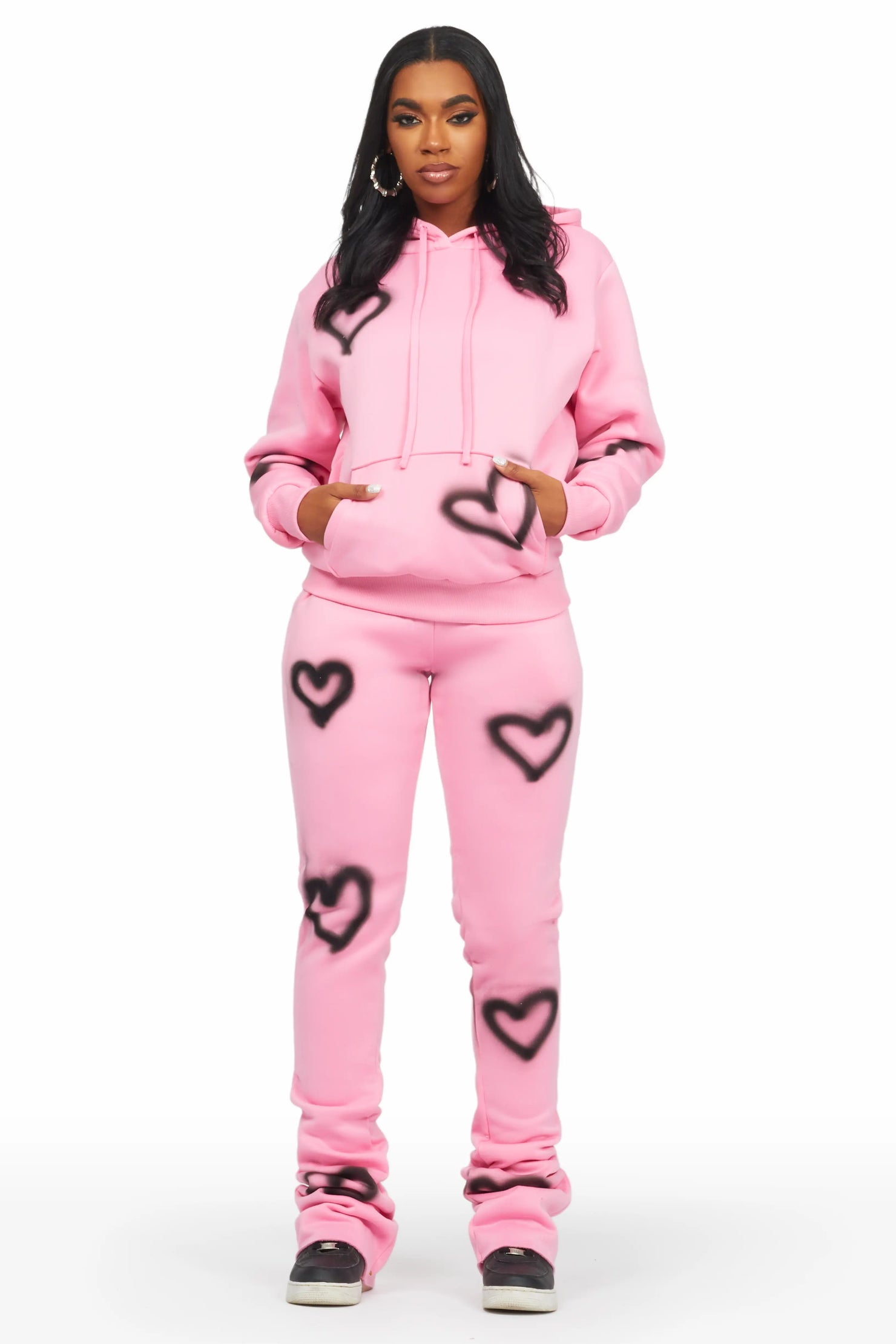 Monika Pink Super Stacked Trackset