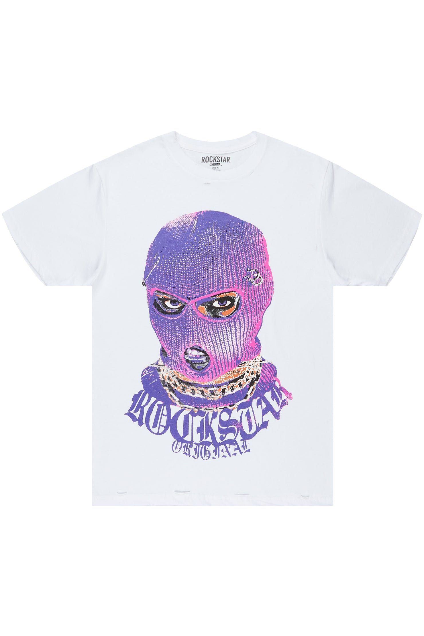 Catch Her White Oversized Tee