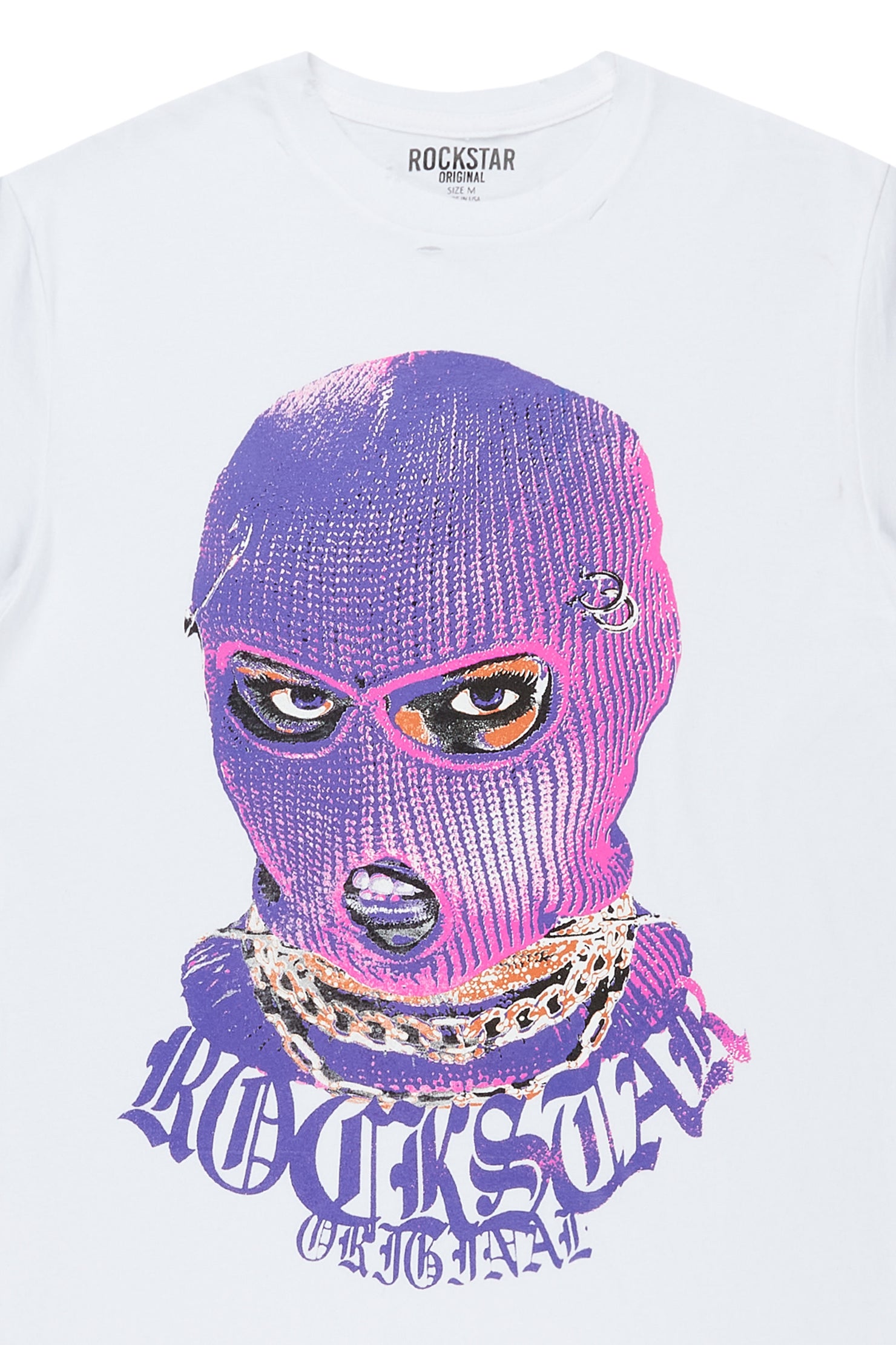 Catch Her White Oversized Tee