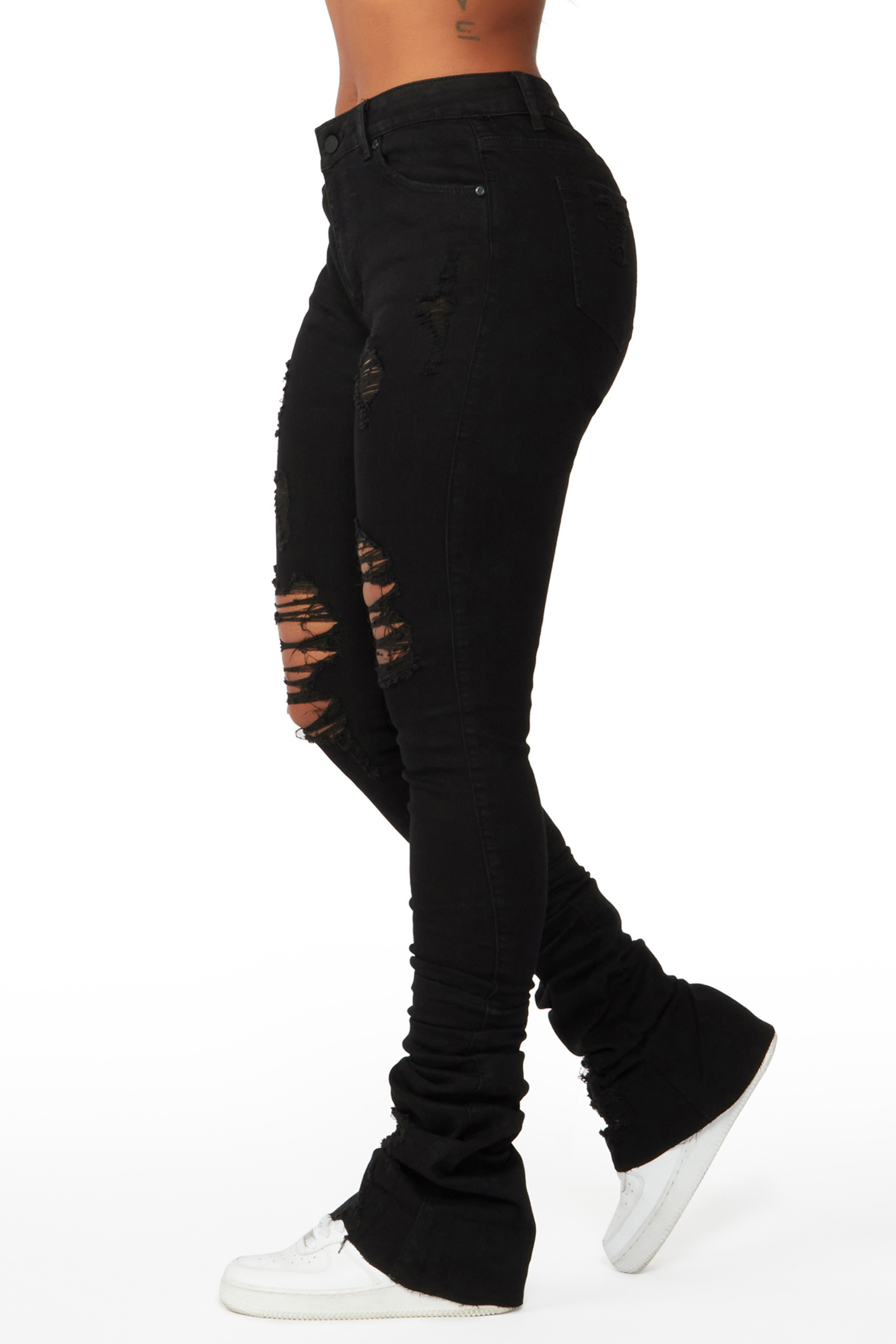 Women's Stacked Jeans Rockstar Original