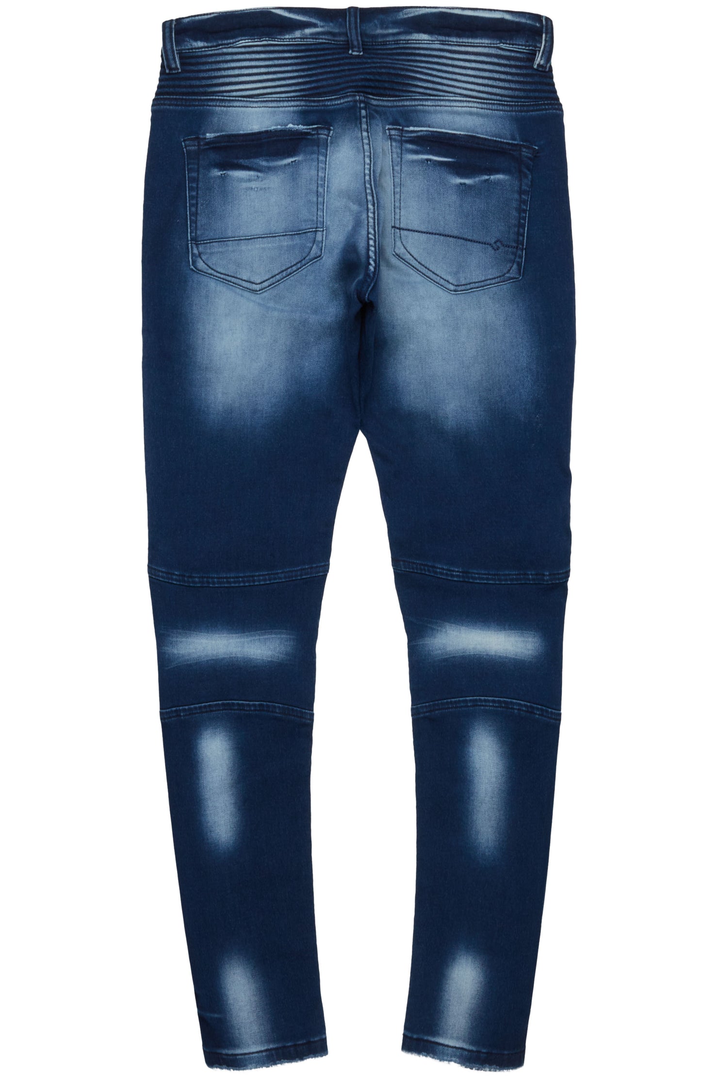 Nathaniel Blue Biker Slim Fit Jean