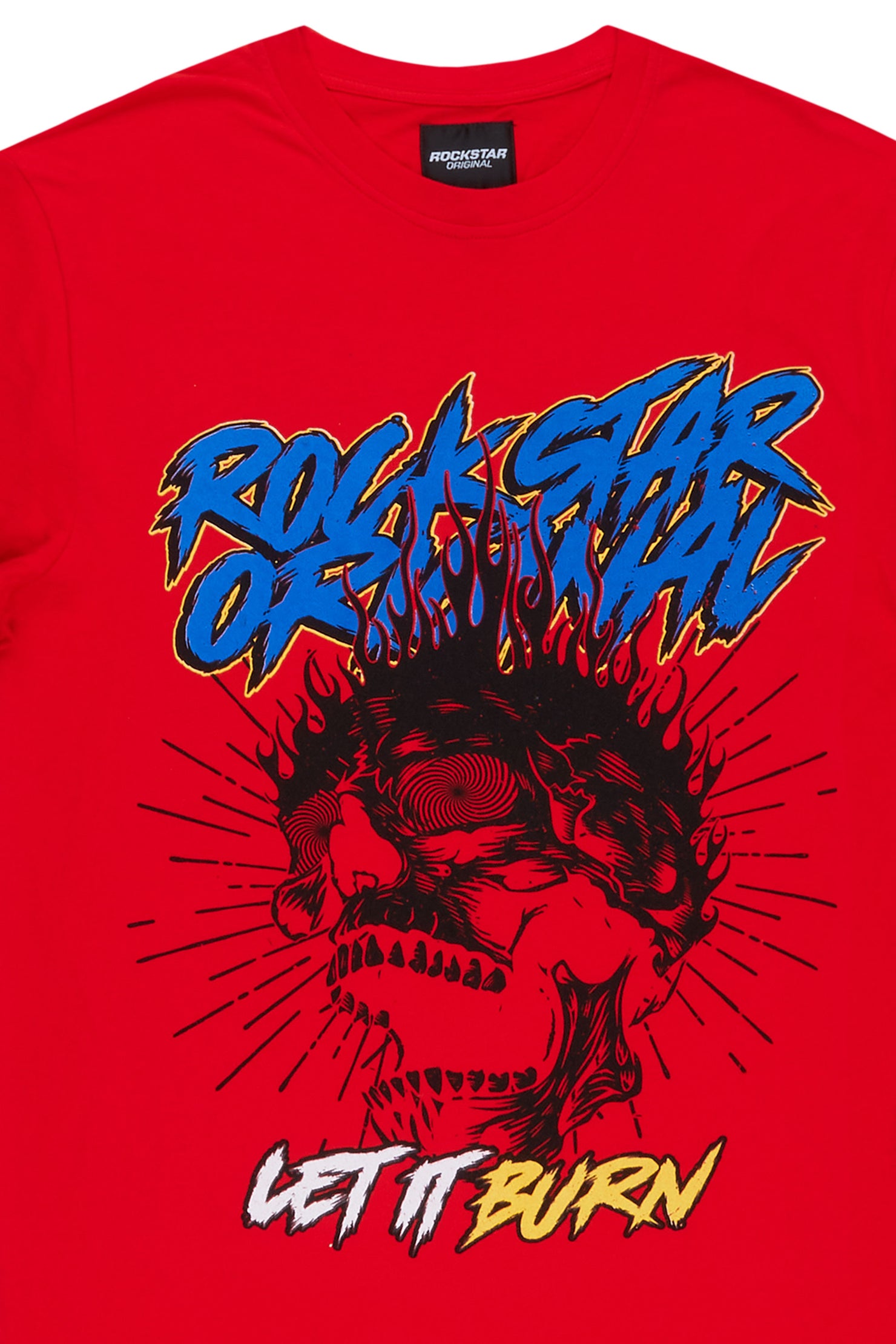 Naypolm Red Graphic T-Shirt