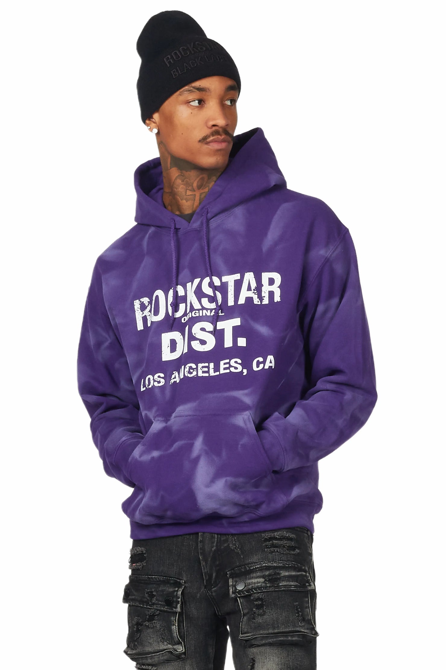 Nelly Purple Graphic Hoodie