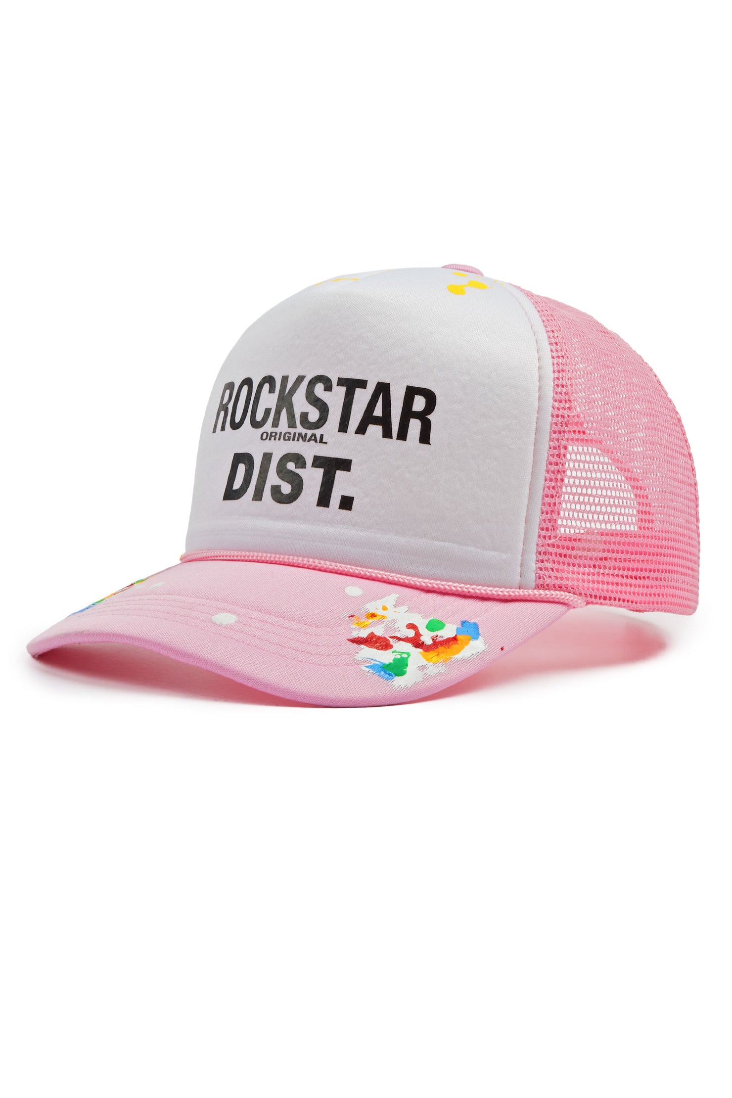 Neptune White/ Light Pink Trucker Hat