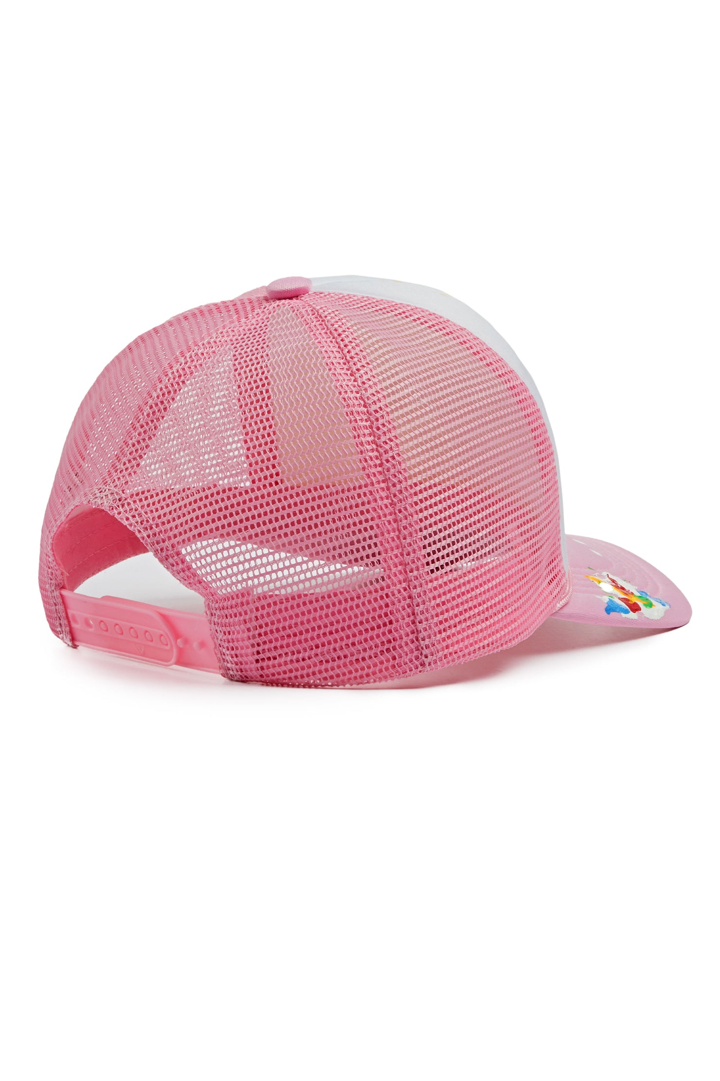 Neptune White/ Light Pink Trucker Hat