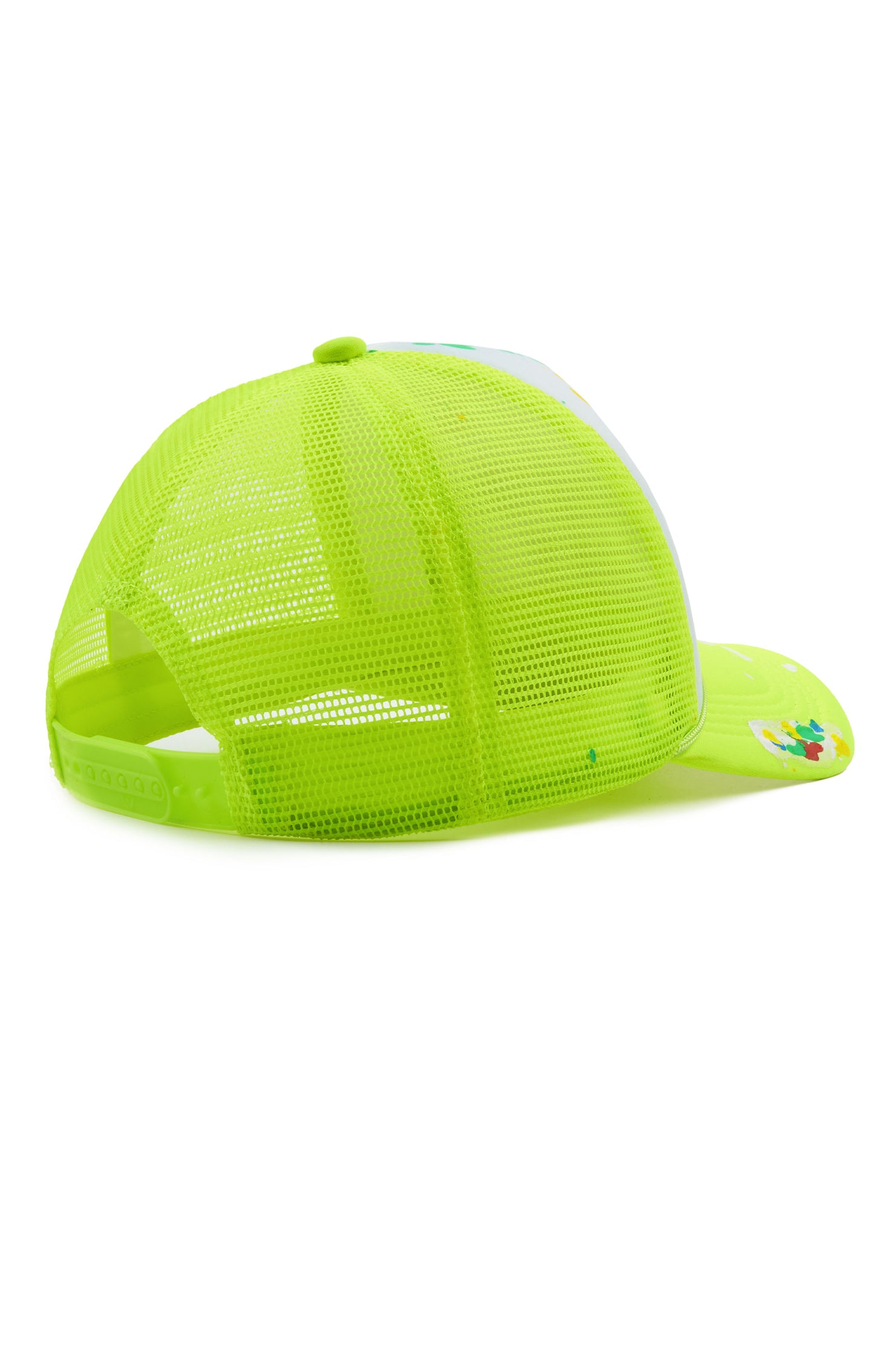 Neptune White/Neon Yellow Trucker Hat