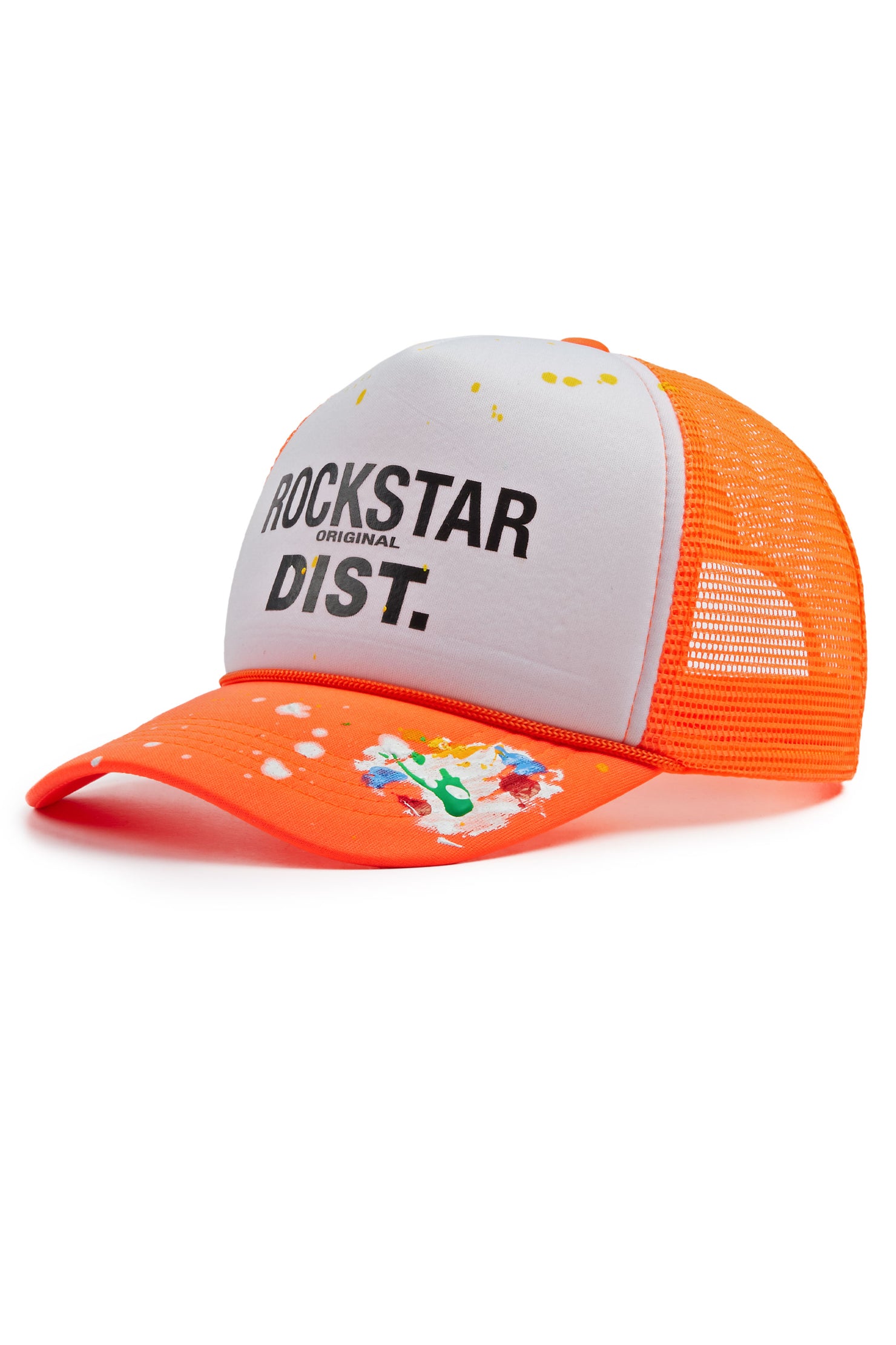 Good Side Only White/Orange Trucker Hat