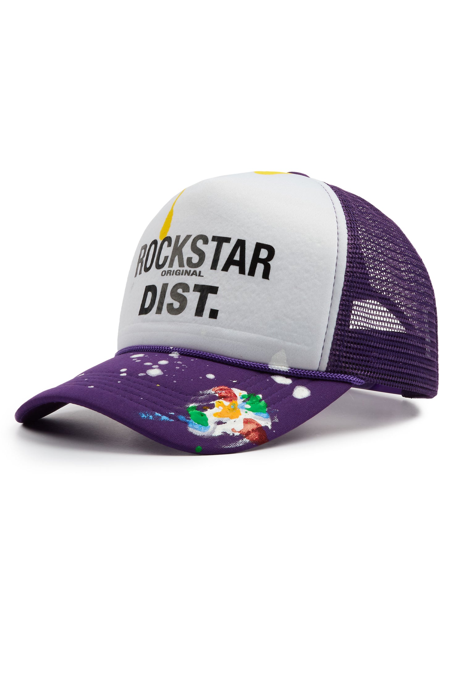 Neptune White/Purple Trucker Hat