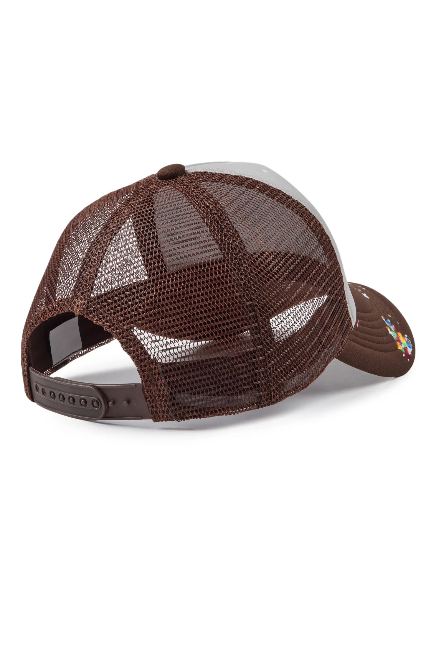 Neptune Grey/Brown Trucker Hat