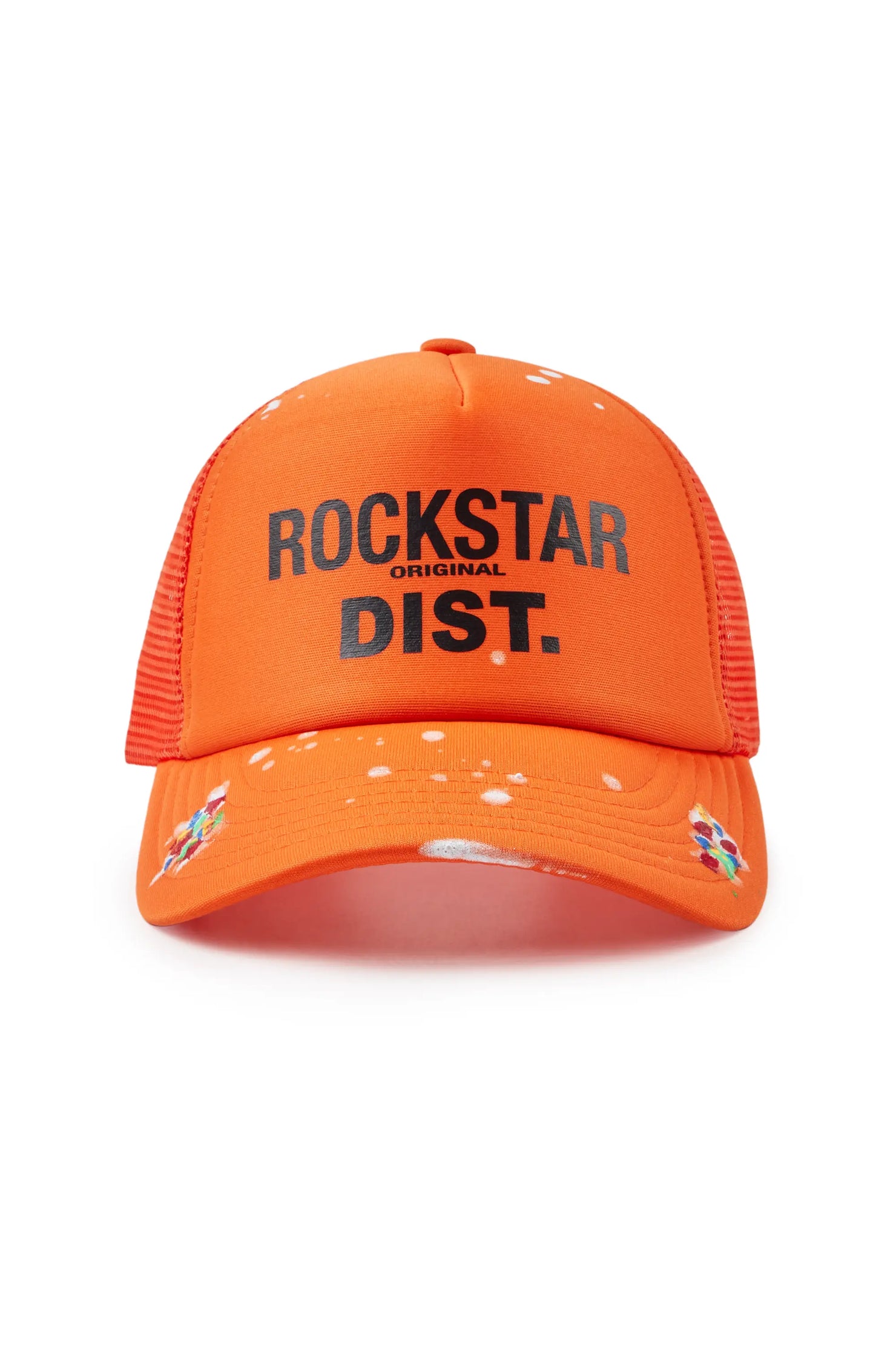 Good Side Only Orange Trucker Hat