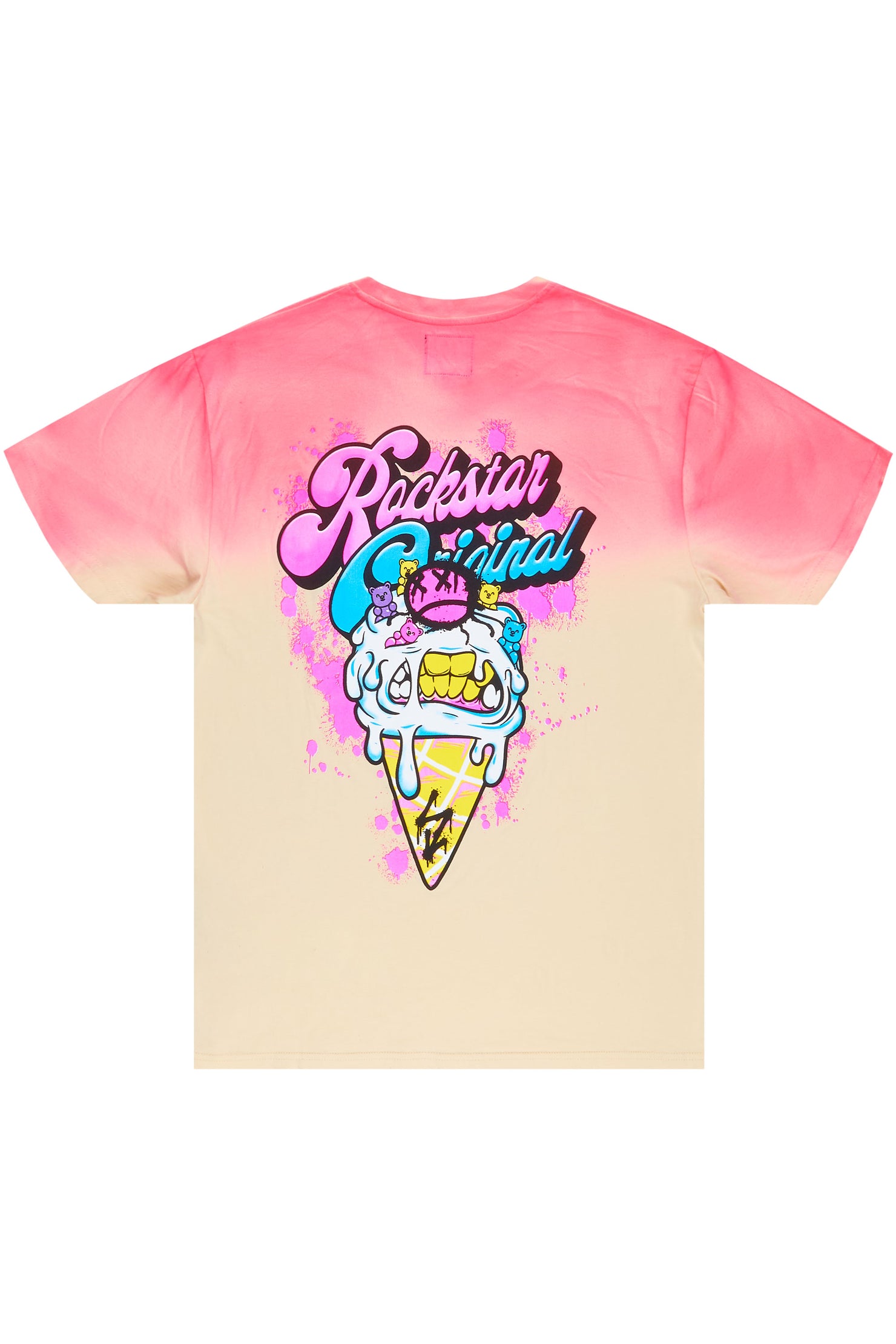 Nice Dreem Beige Graphic T-Shirt