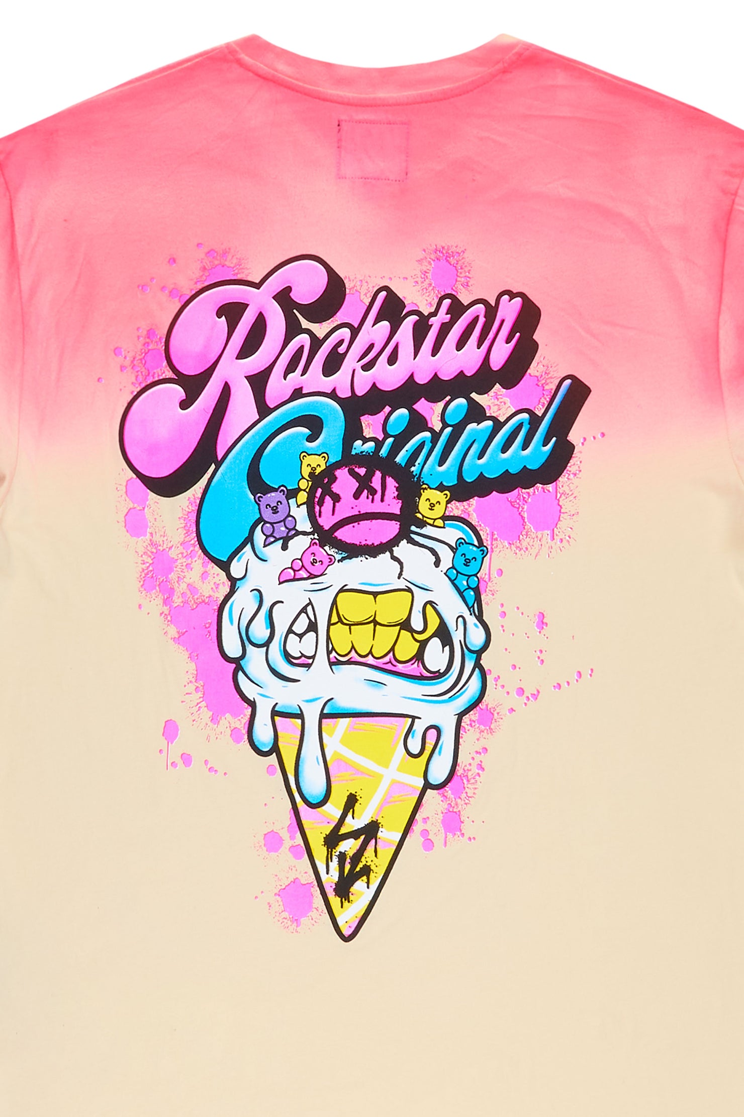 Nice Dreem Beige Graphic T-Shirt