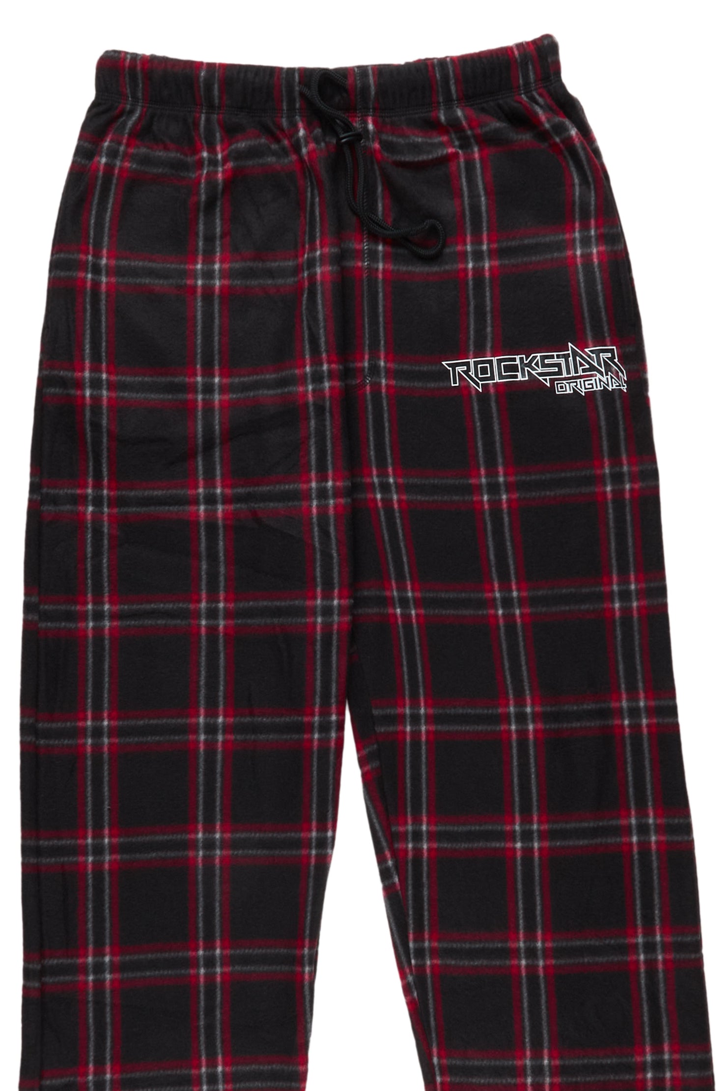 Nigel Black/Red Plaid Pajamas