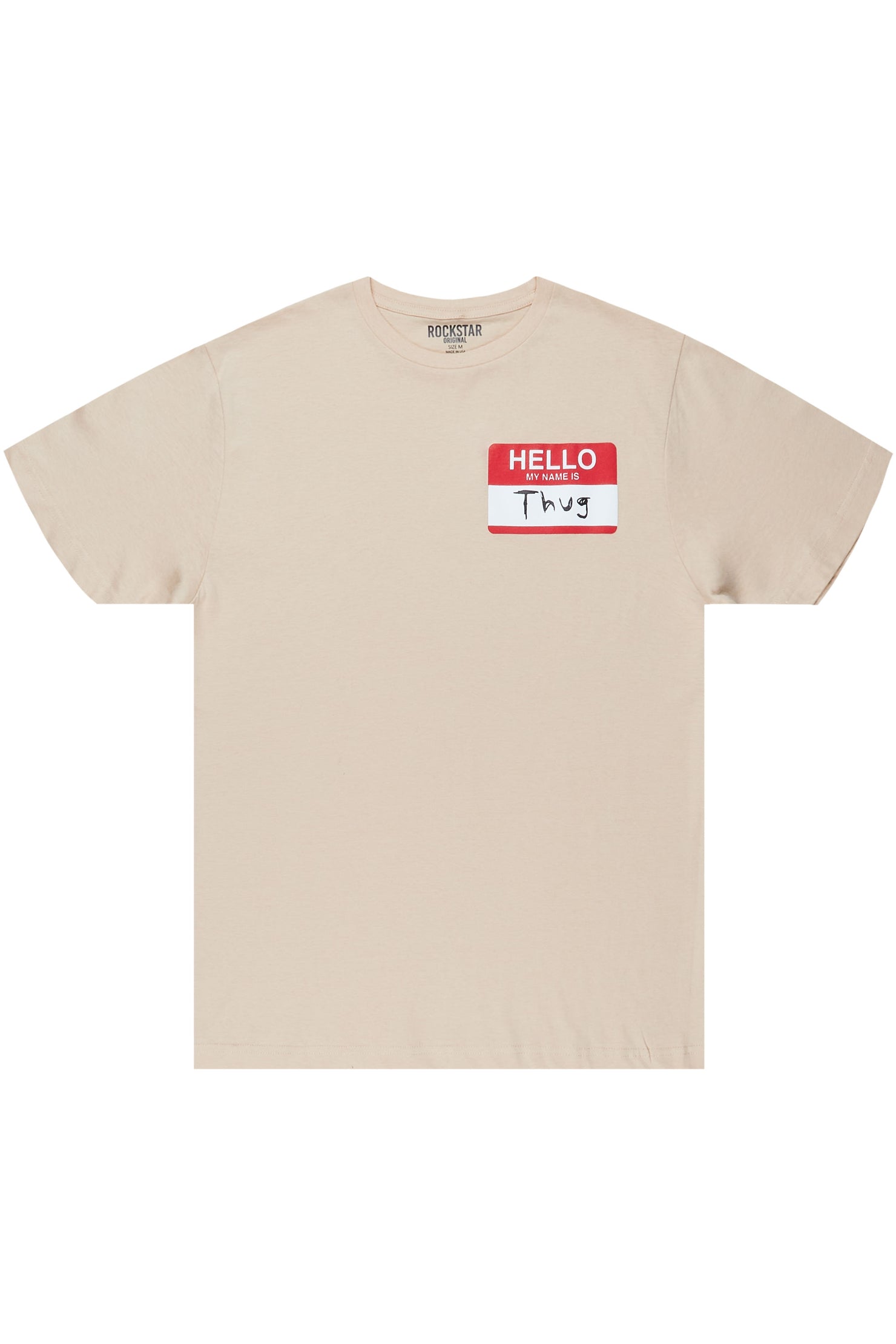 Noah Beige Graphic T-Shirt