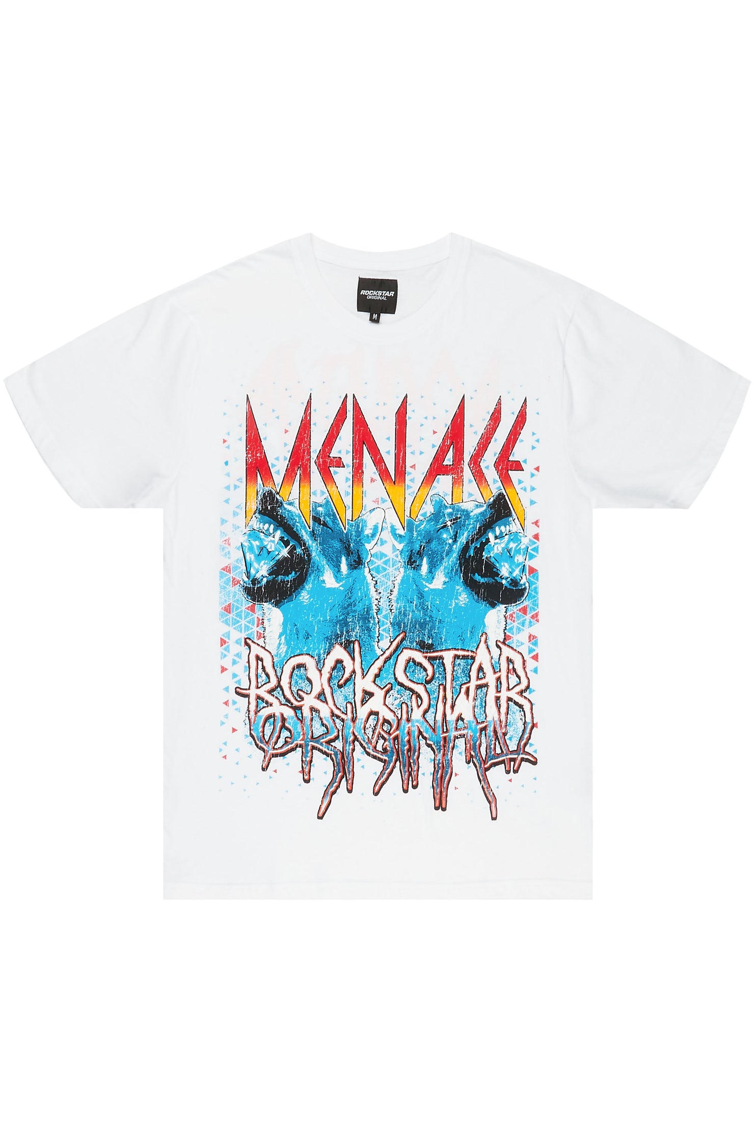 Nophux White Graphic T-Shirt