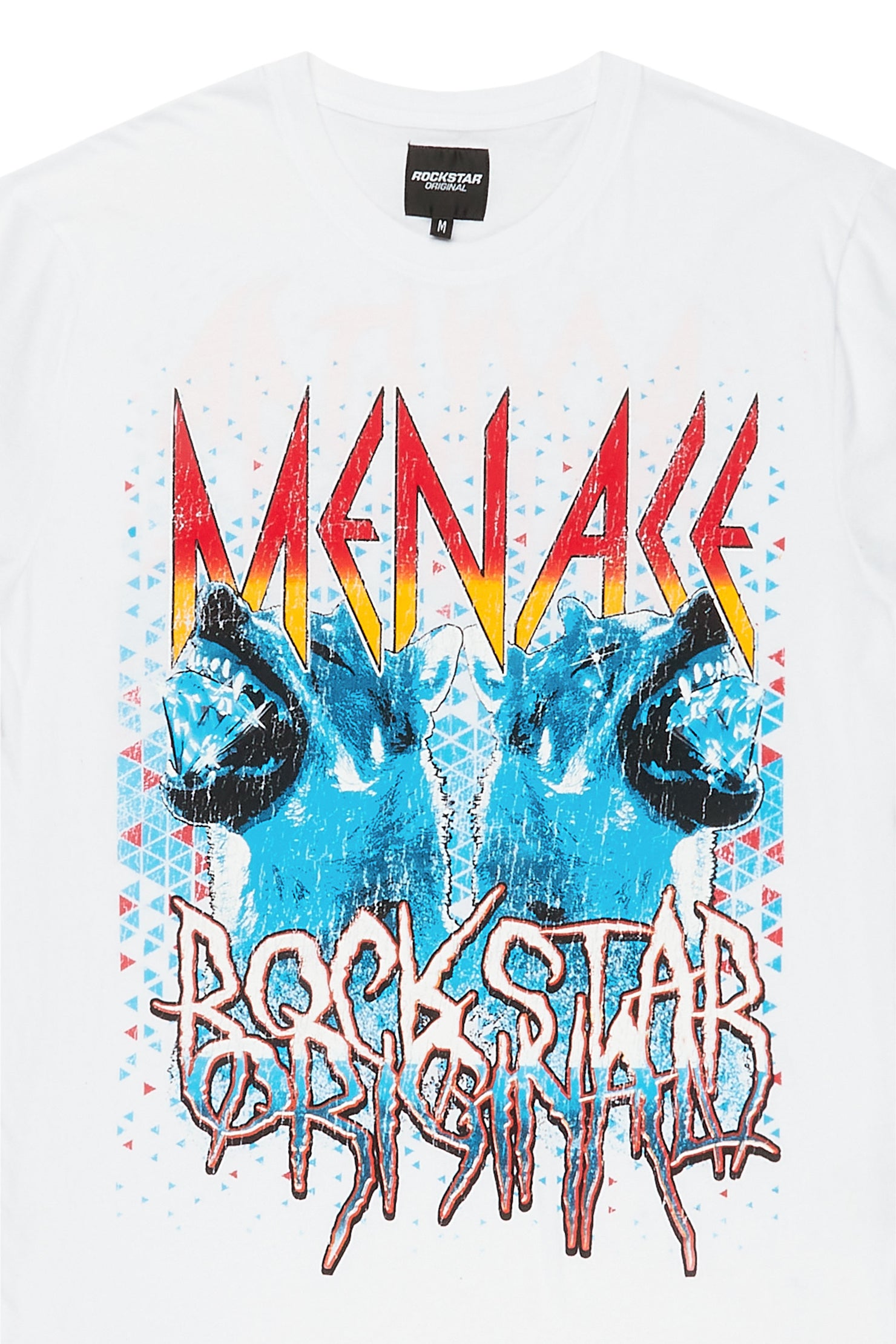 Nophux White Graphic T-Shirt