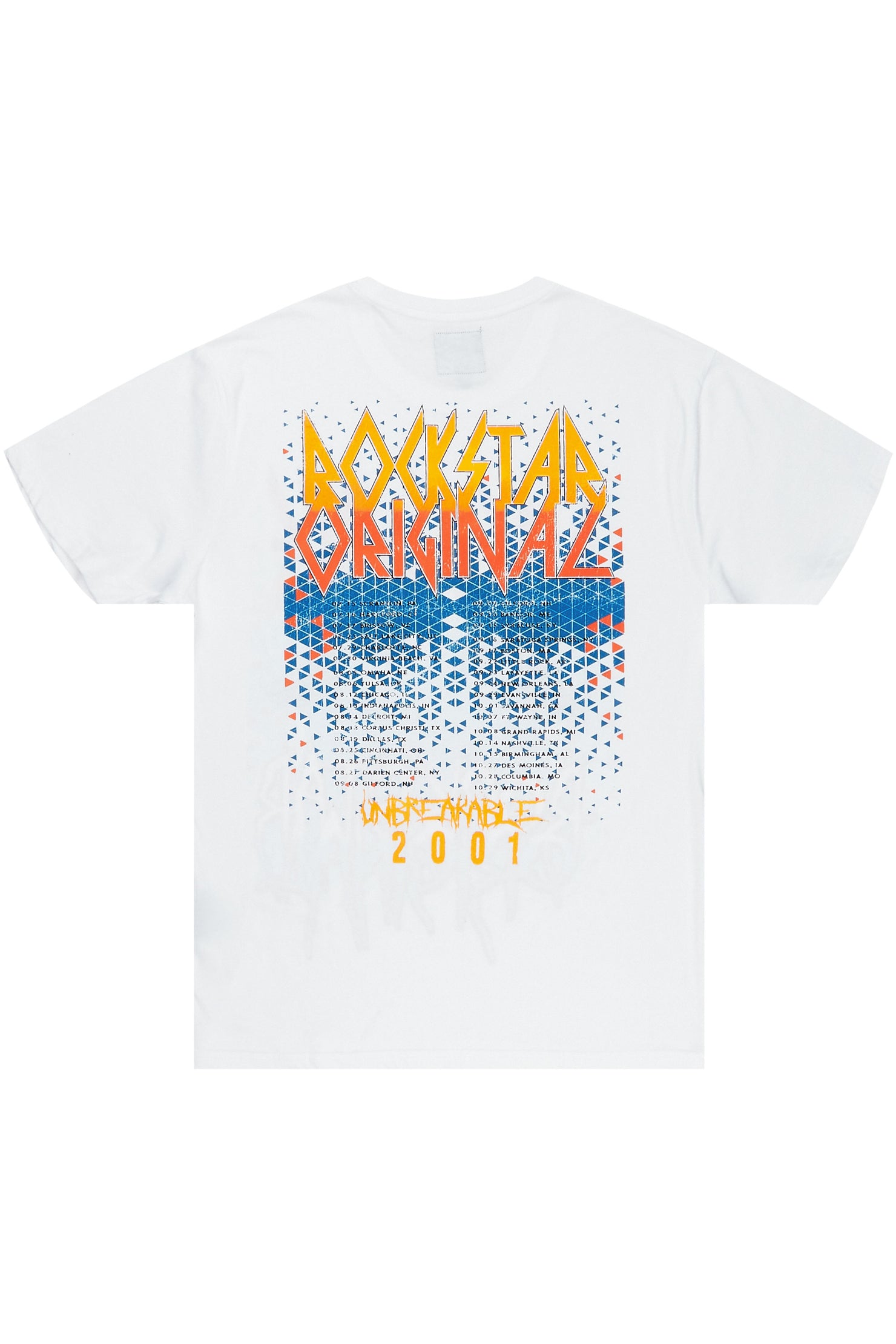 Nophux White Graphic T-Shirt