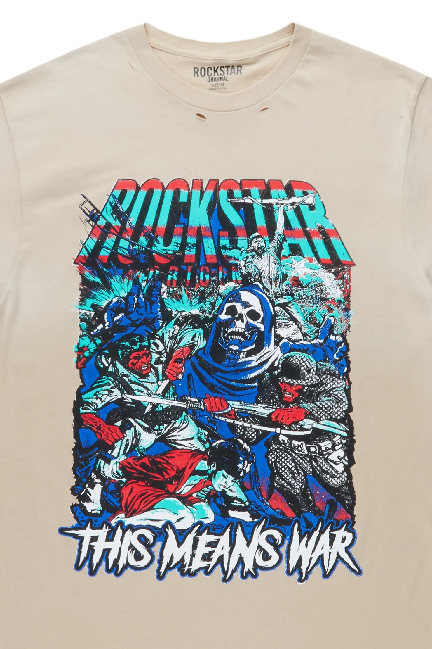 Normandie Cream Graphic T-Shirt