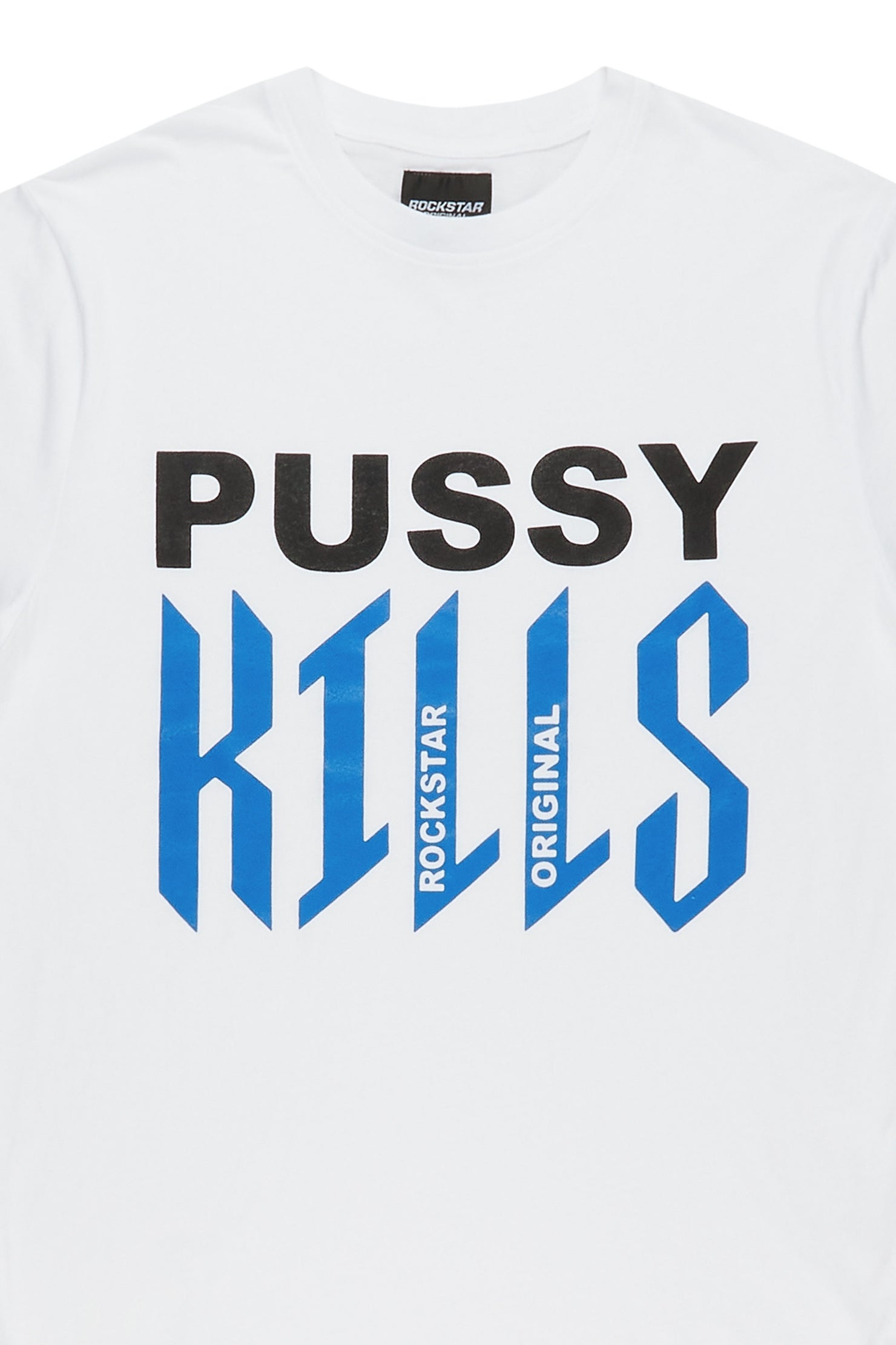 Nynez White Graphic T-Shirt