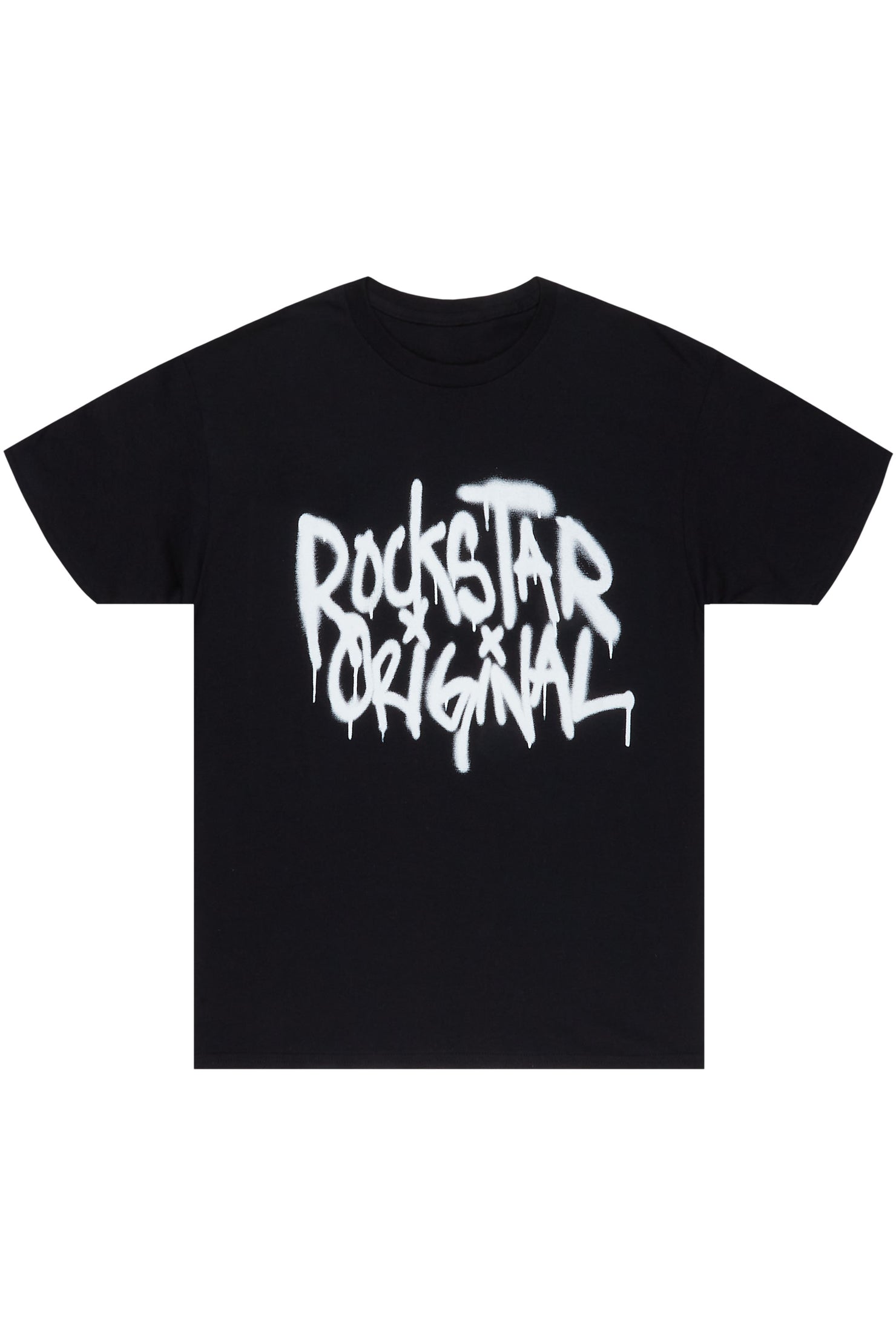 Nytron Black Graphic T-Shirt