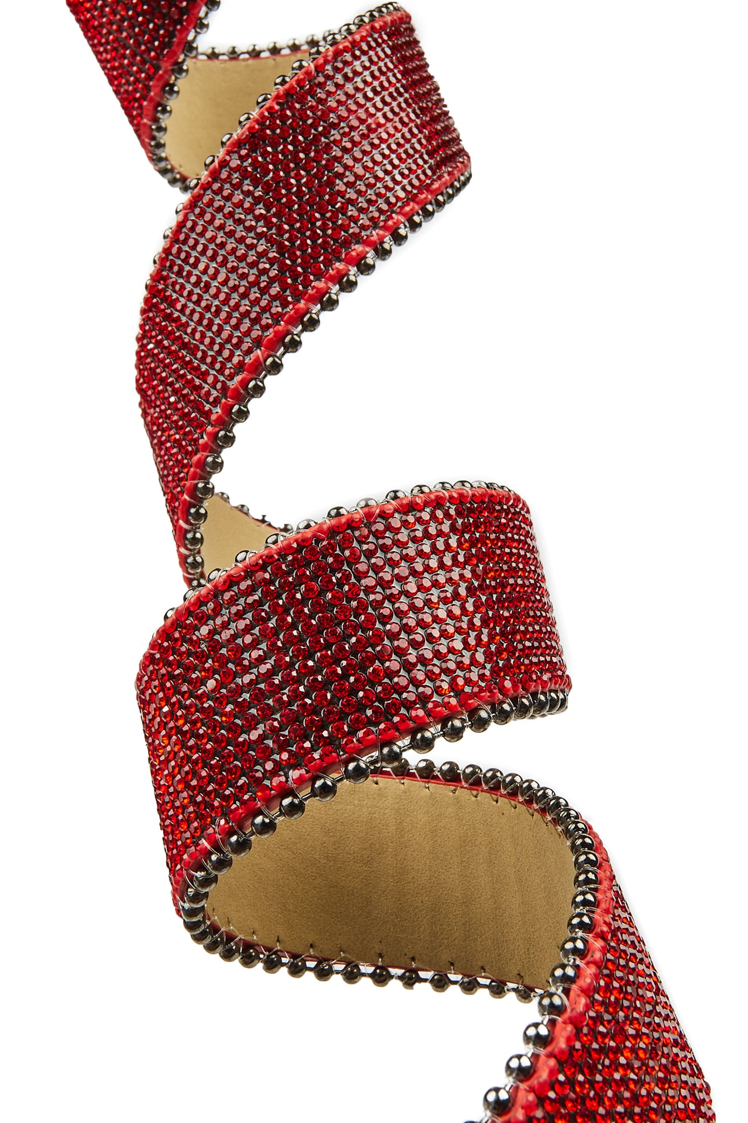 Obrian Rockstar Logo Belt- Red