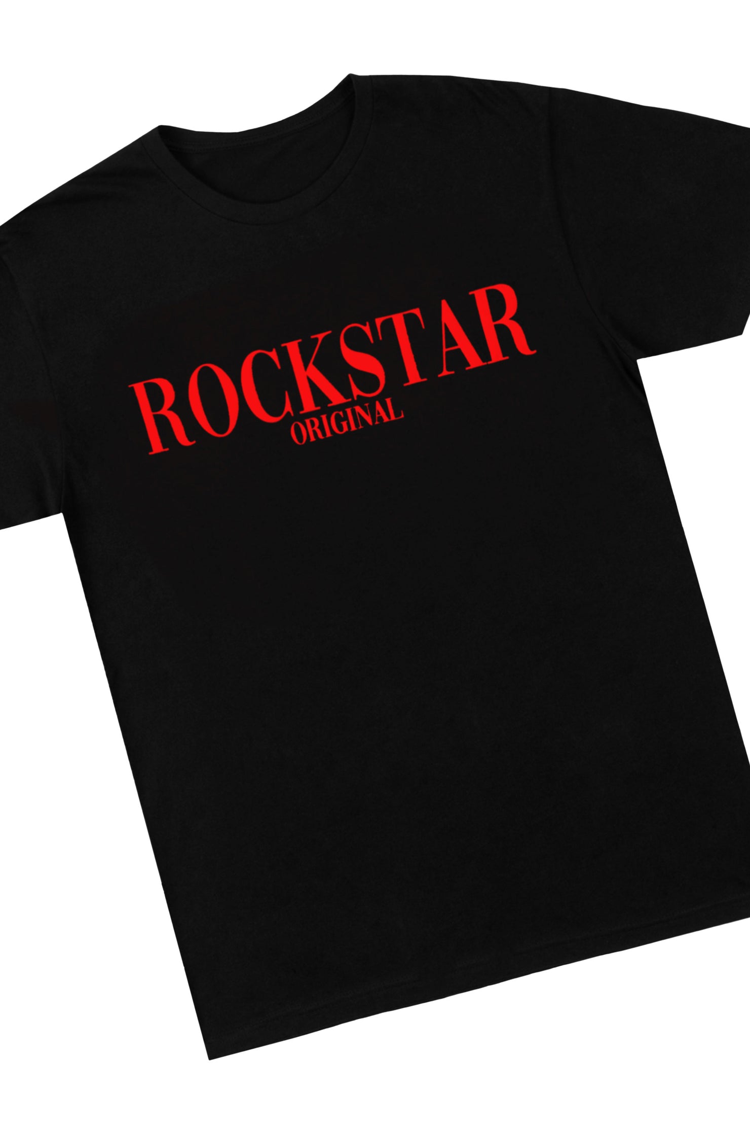 Octavio Black/Red Basic T-Shirt Short Set