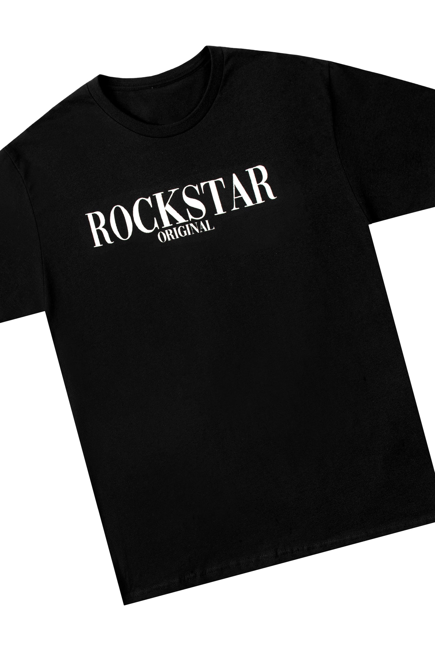 Octavio Black/White Basic T-Shirt Short Set