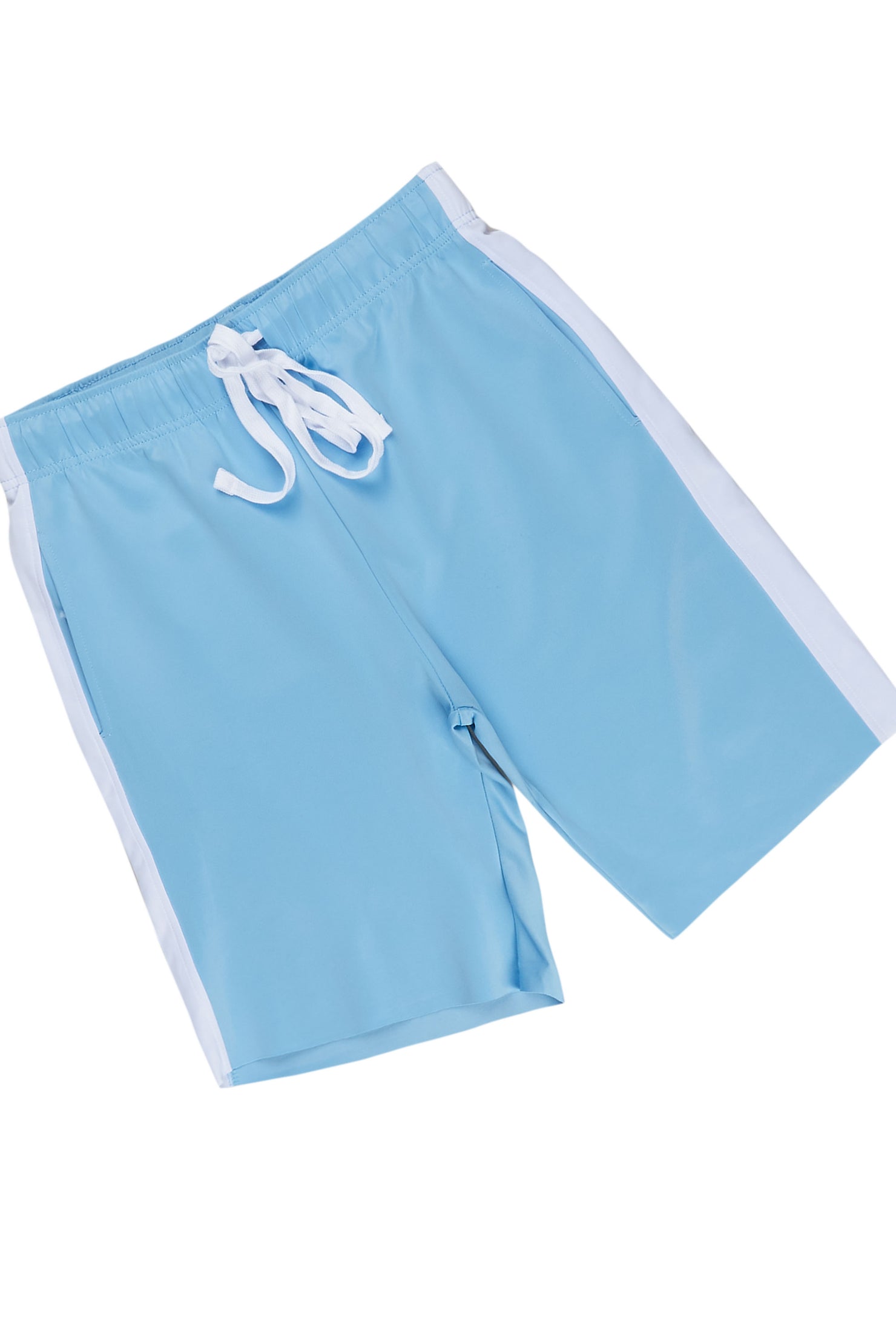 Octavio White/Black Basic T-Shirt Short Set