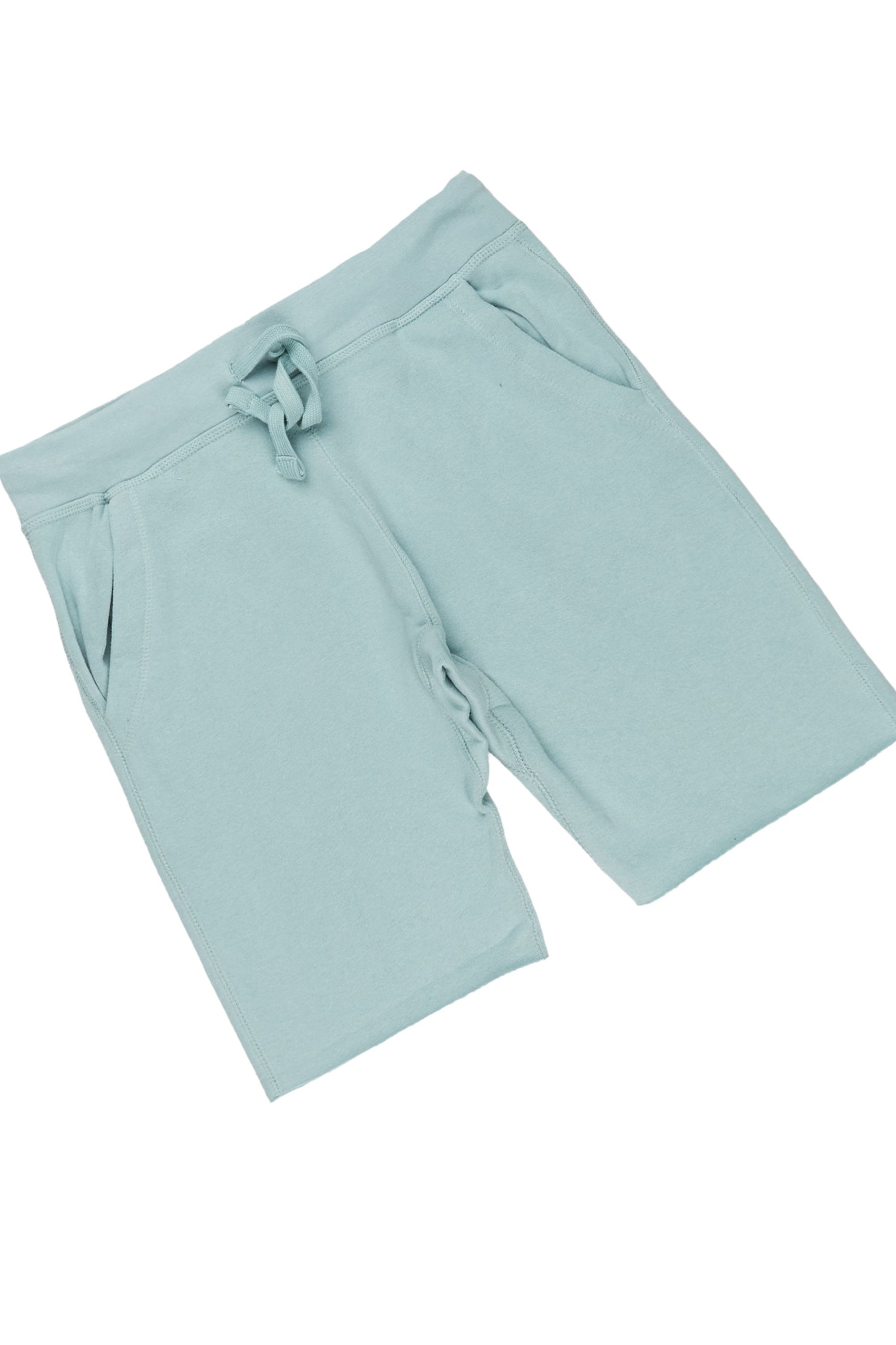 Octavio White/Sage Basic T-Shirt Short Set