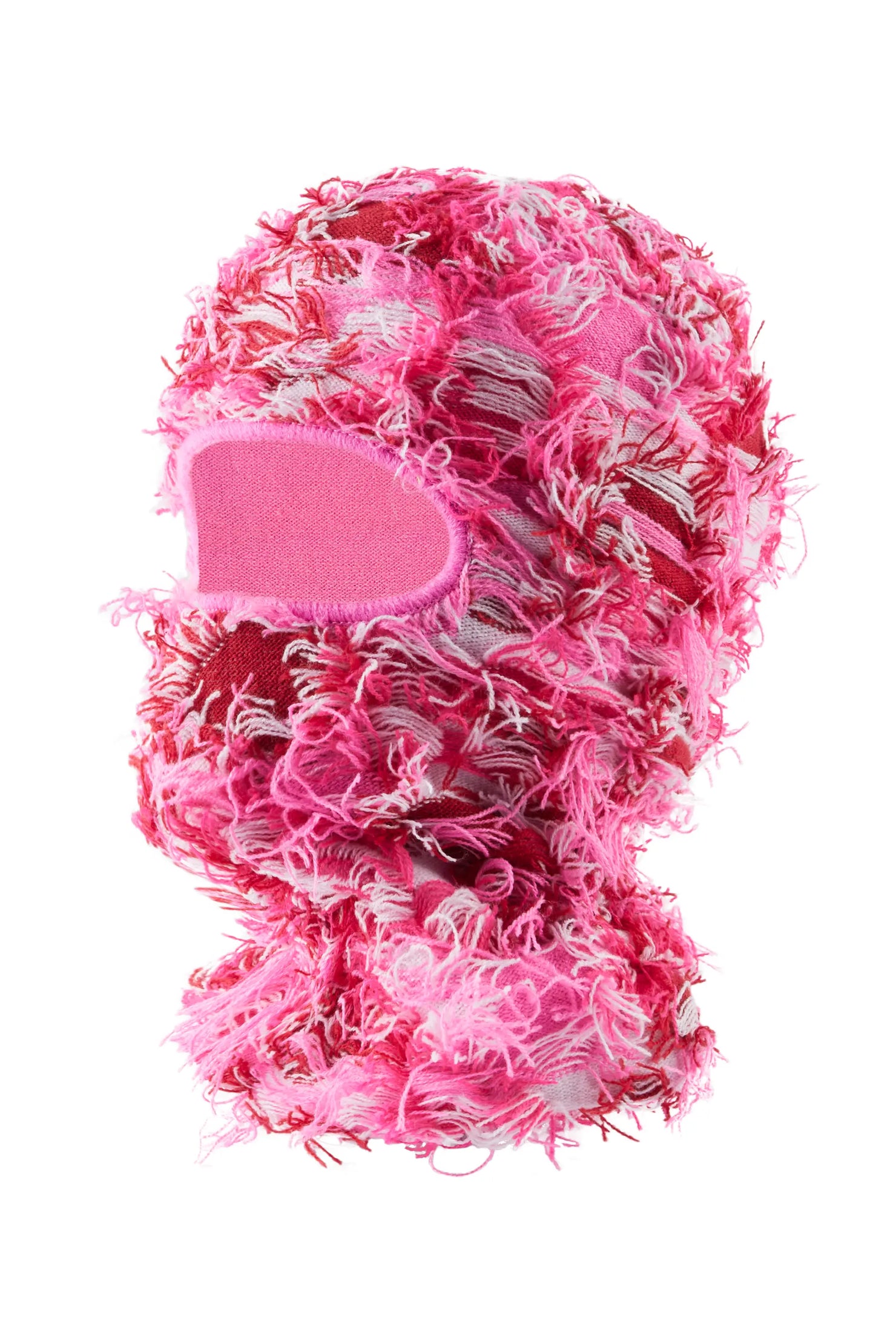 Otto Pink Fuzzy Ski Mask