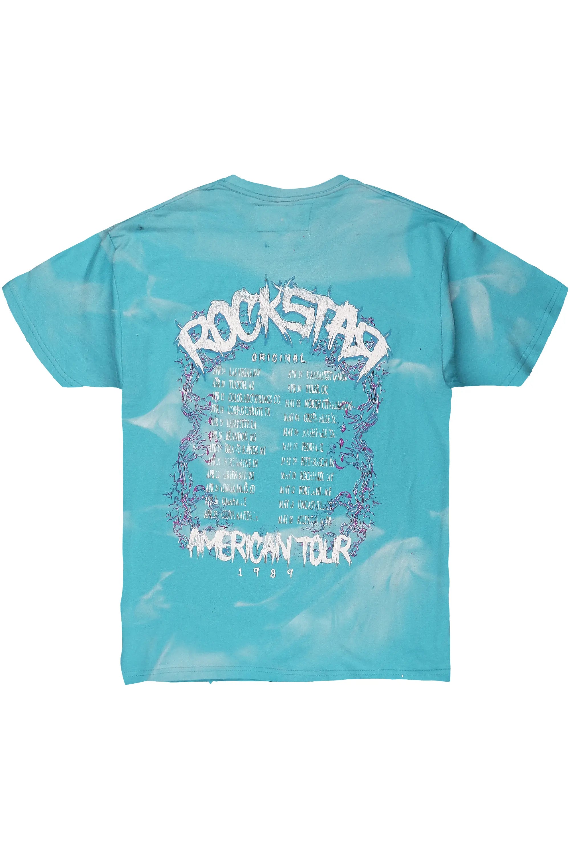 Ozzy Blue Graphic T-Shirt