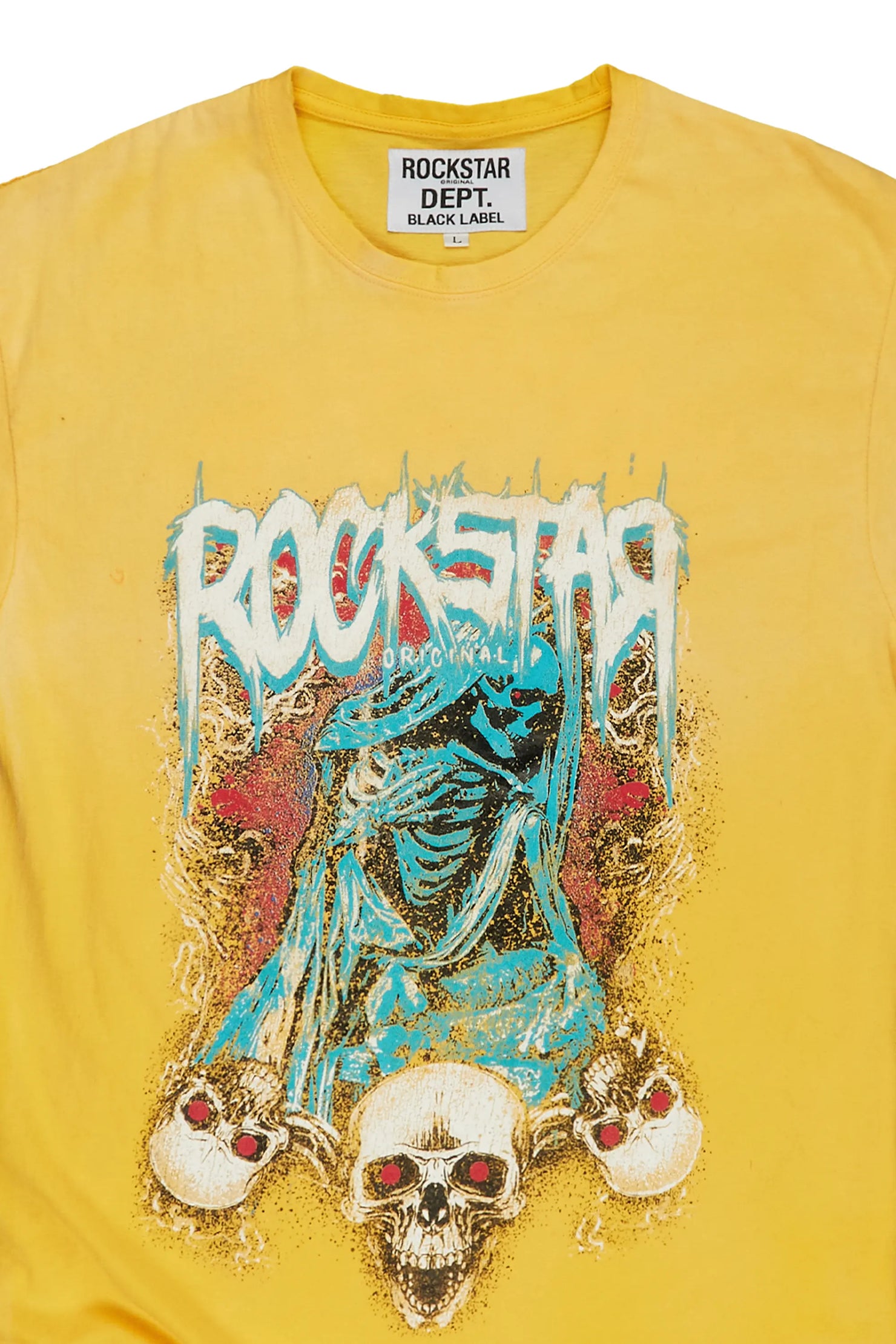 Ozzy Yellow Graphic T-Shirt