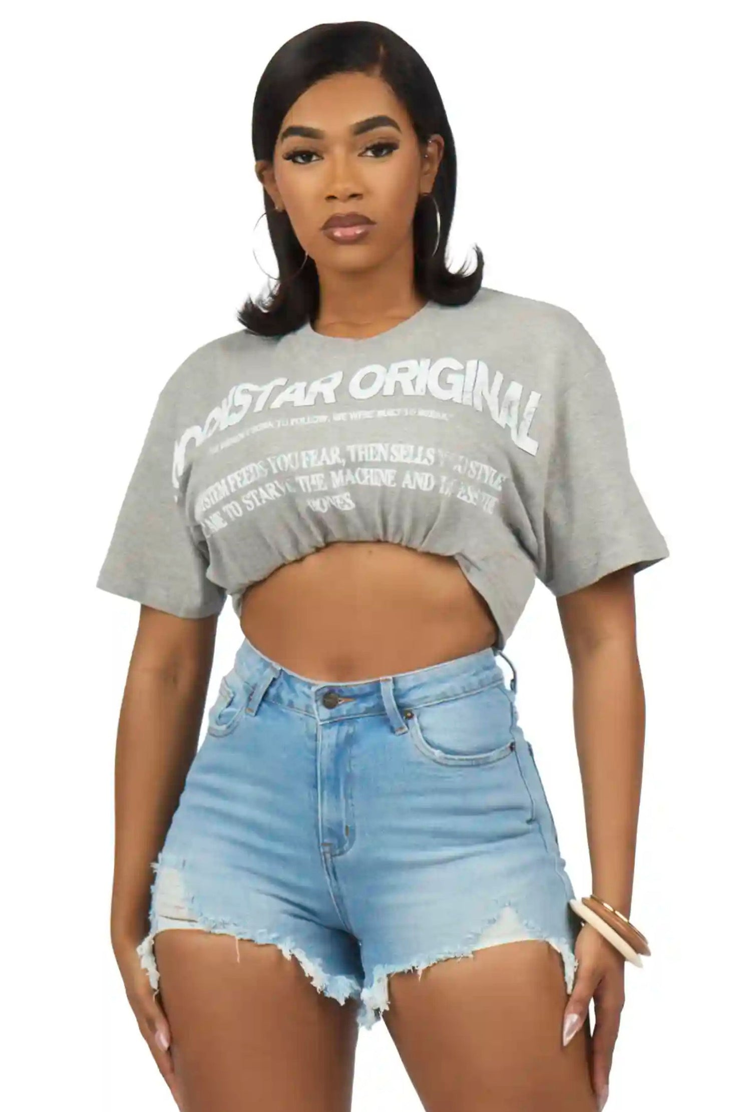 Tinshea Grey T-Shirt