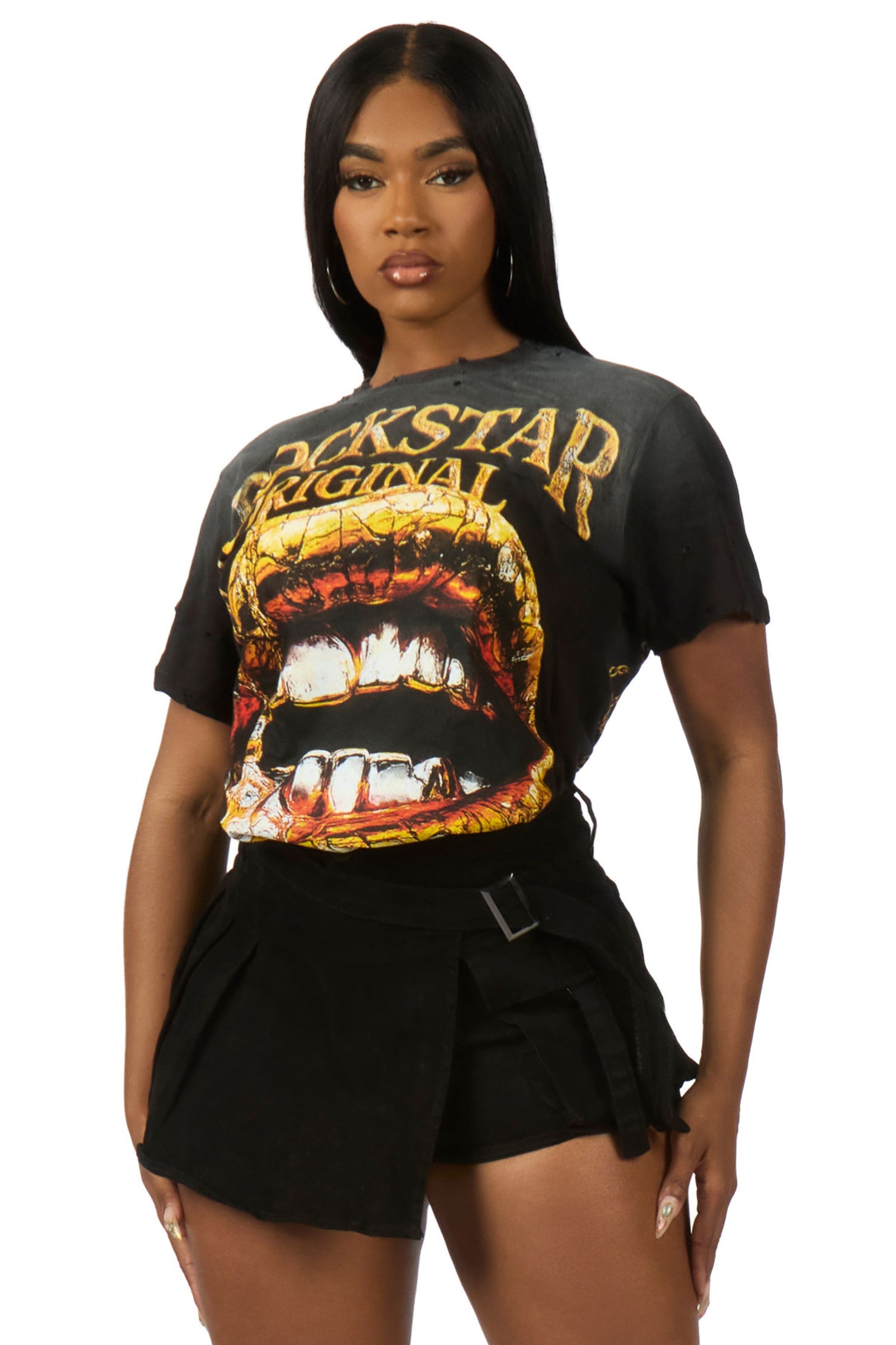 Zaliah Black T-Shirt